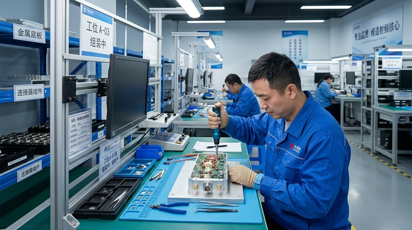 In-House RF Assembly – ISO 9001