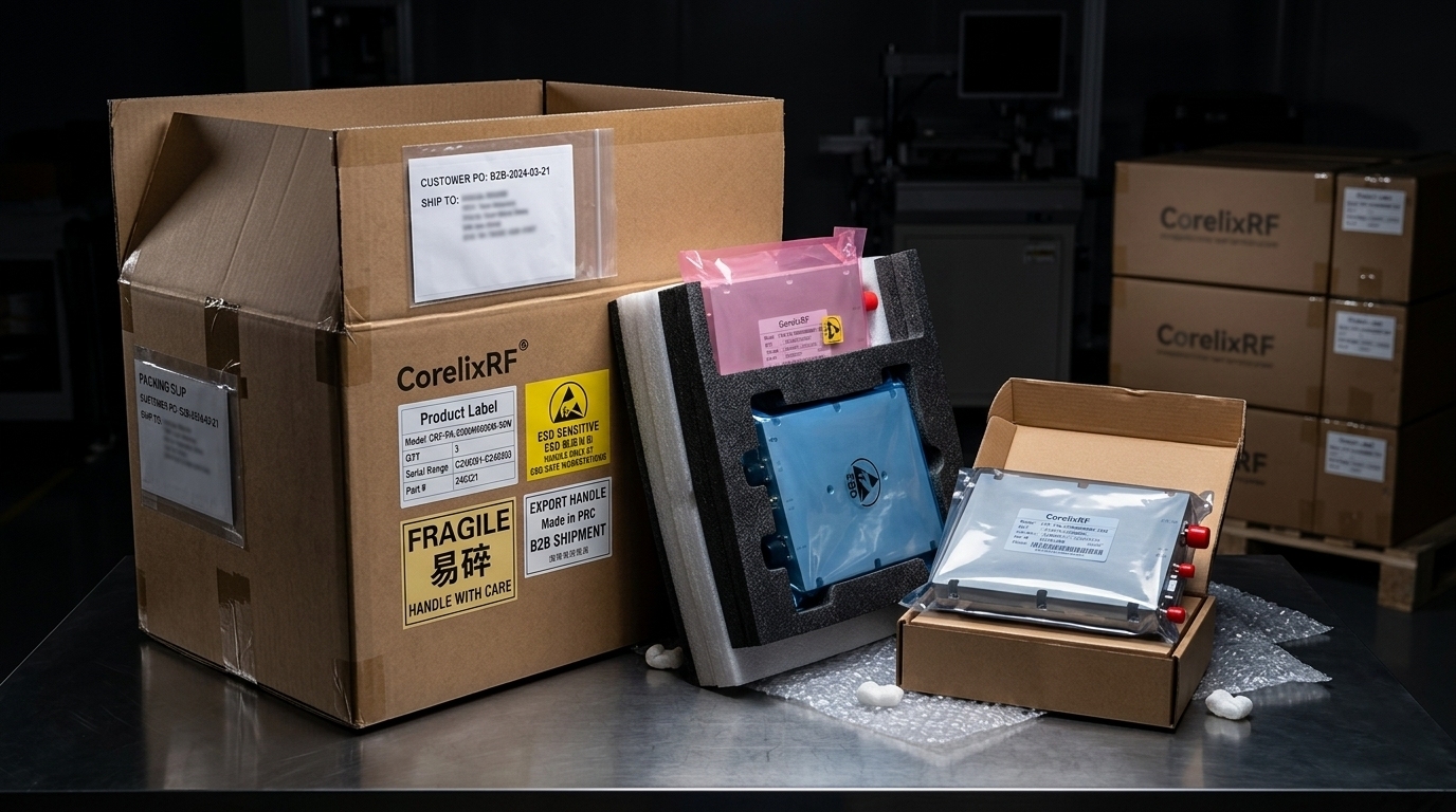 RF module protective packaging