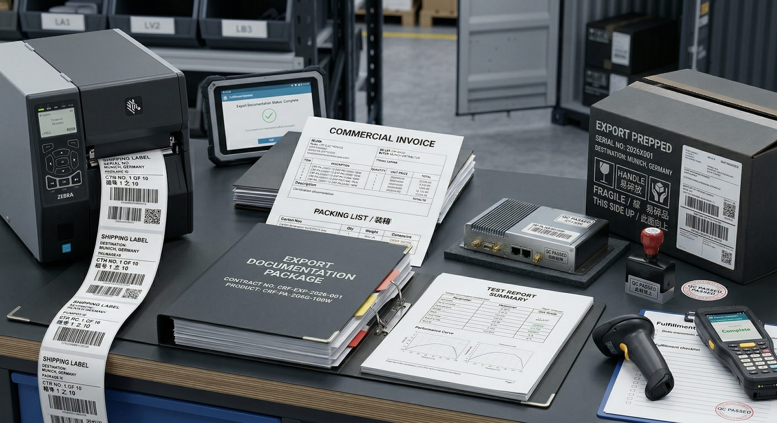 RF module assembly process
