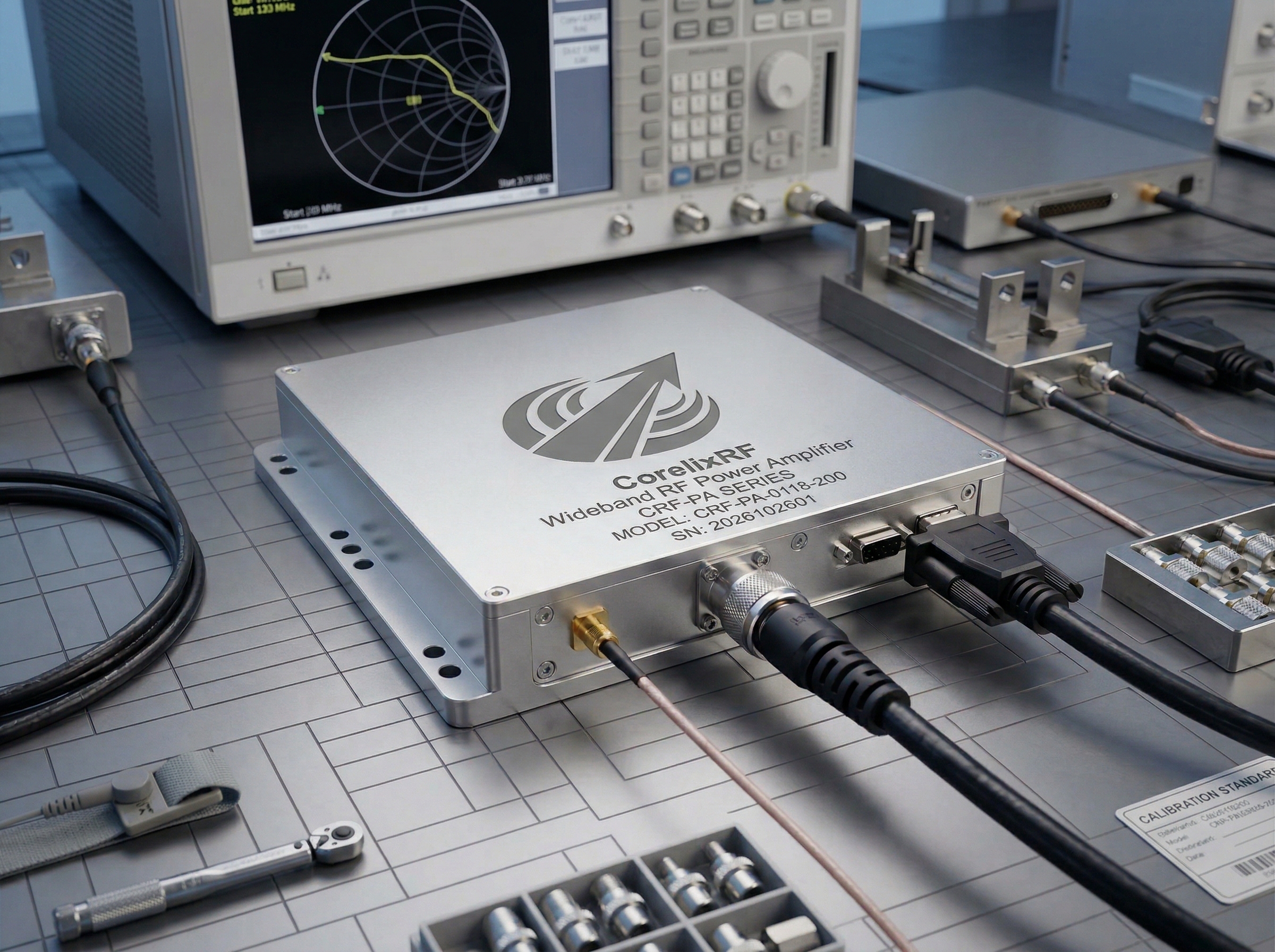RF amplifier procurement checklist or Psat vs P1dB diagram