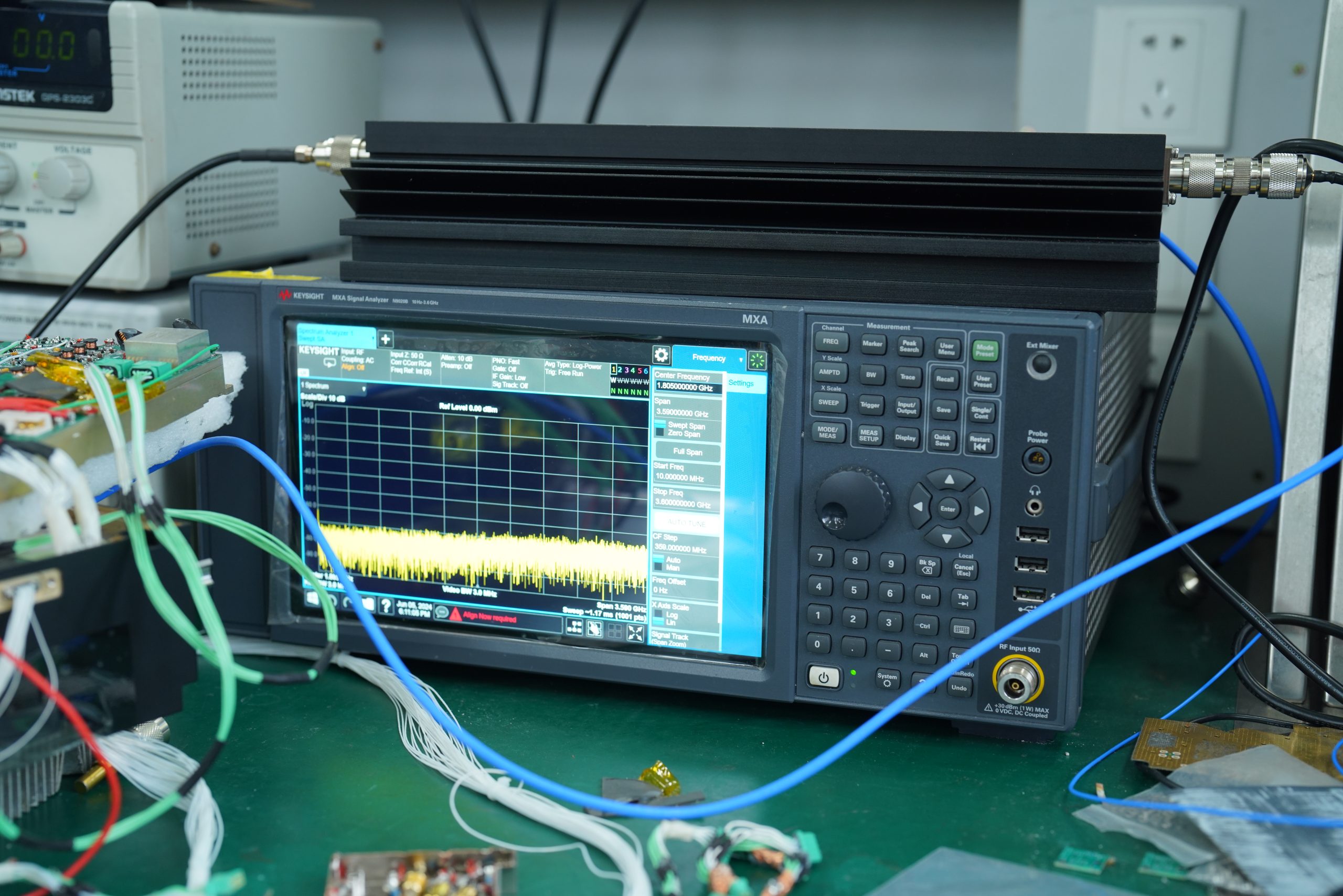 CorelixRF high-frequency microwave test platform for applicable project scope