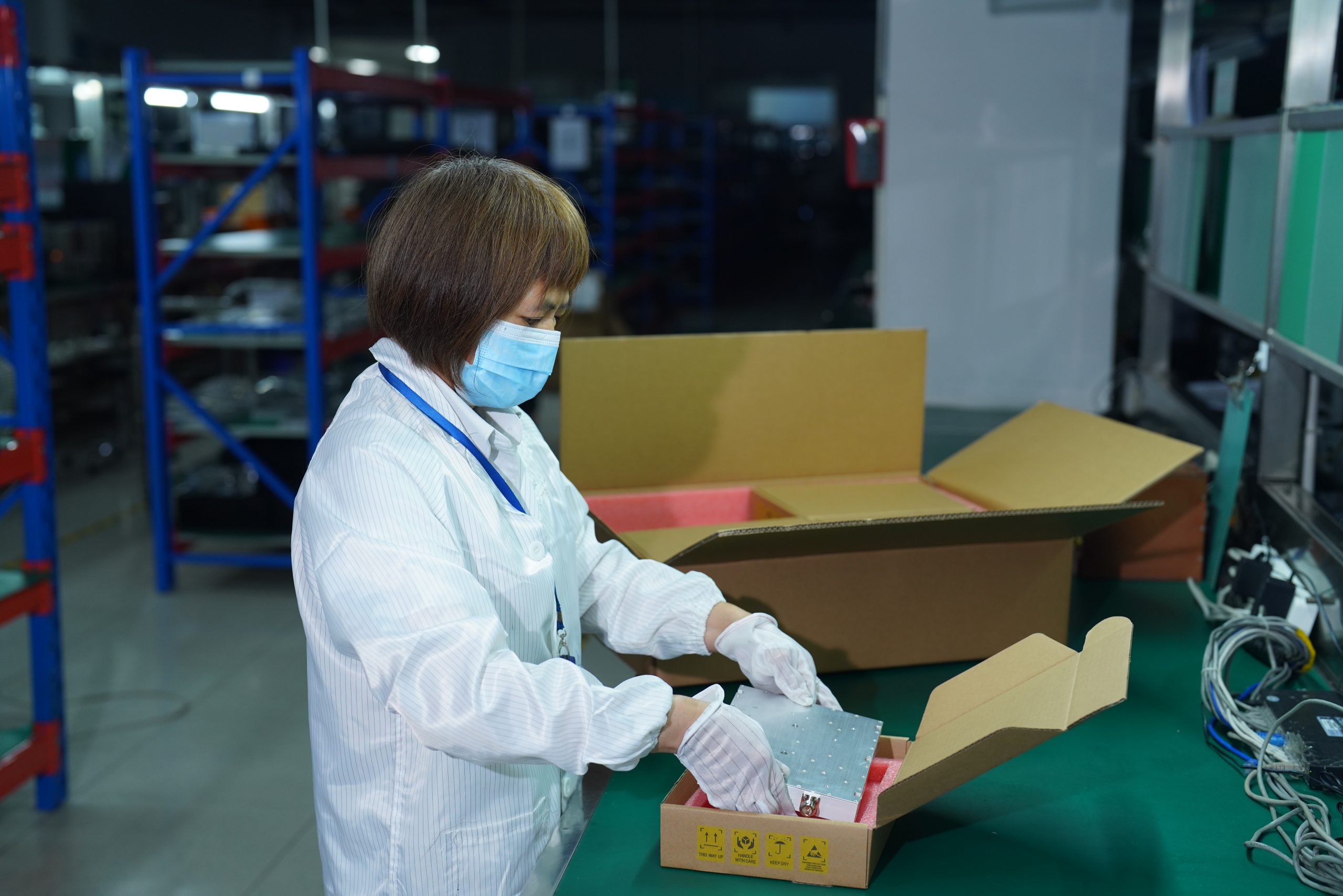 RF product delivery and export packing — CorelixRF
