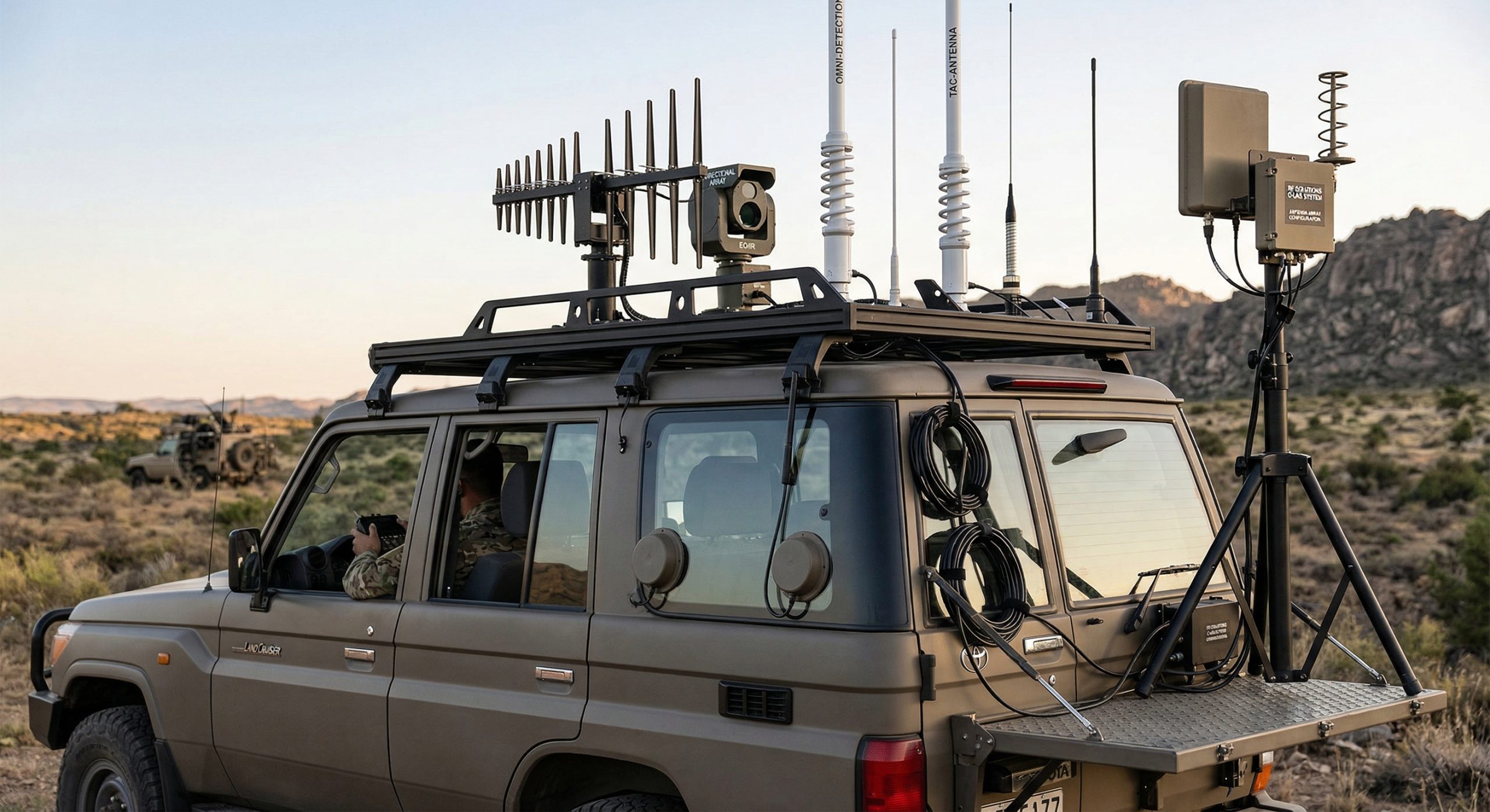 Vehicle-mounted RF system