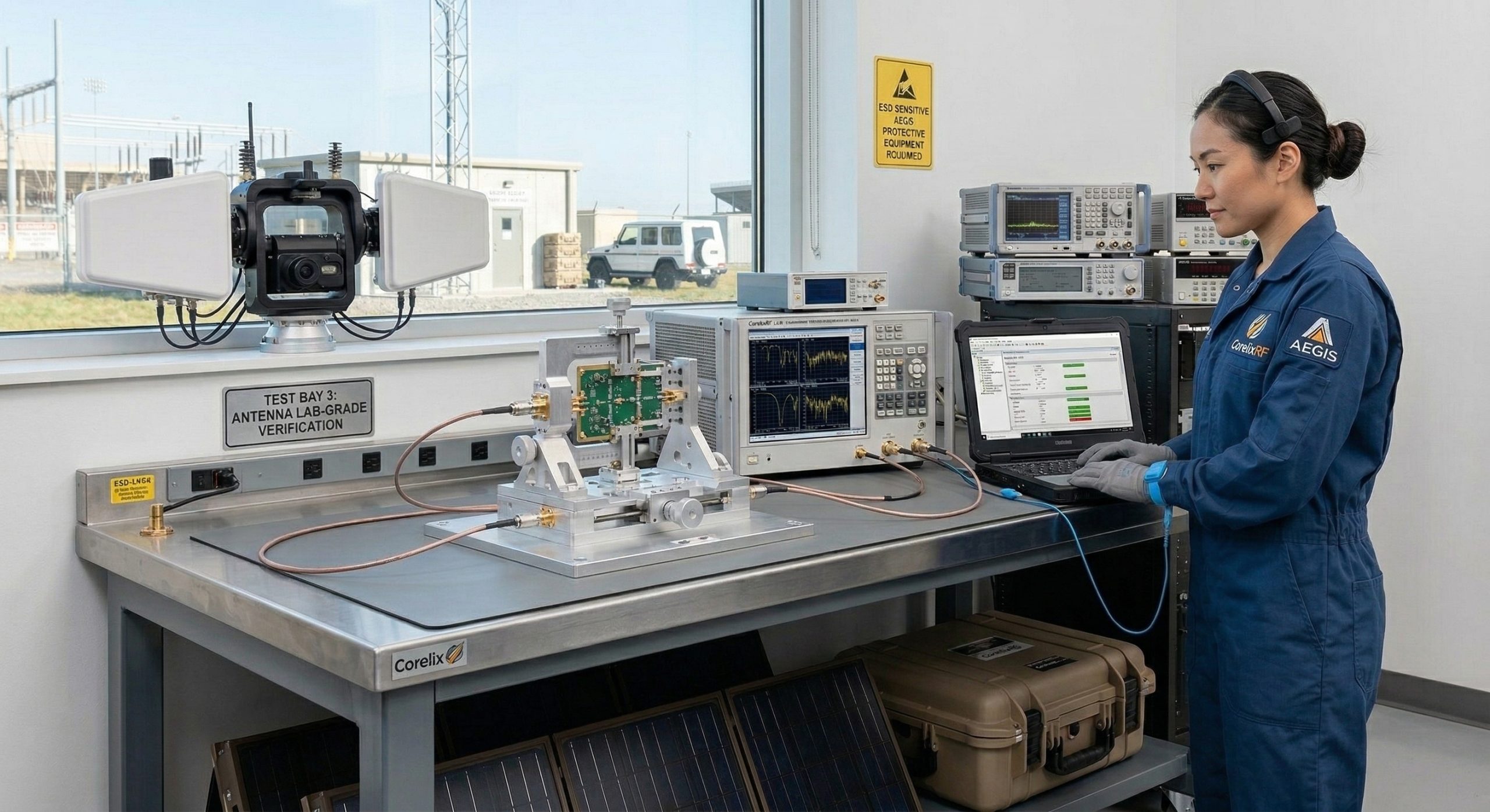 RF test lab