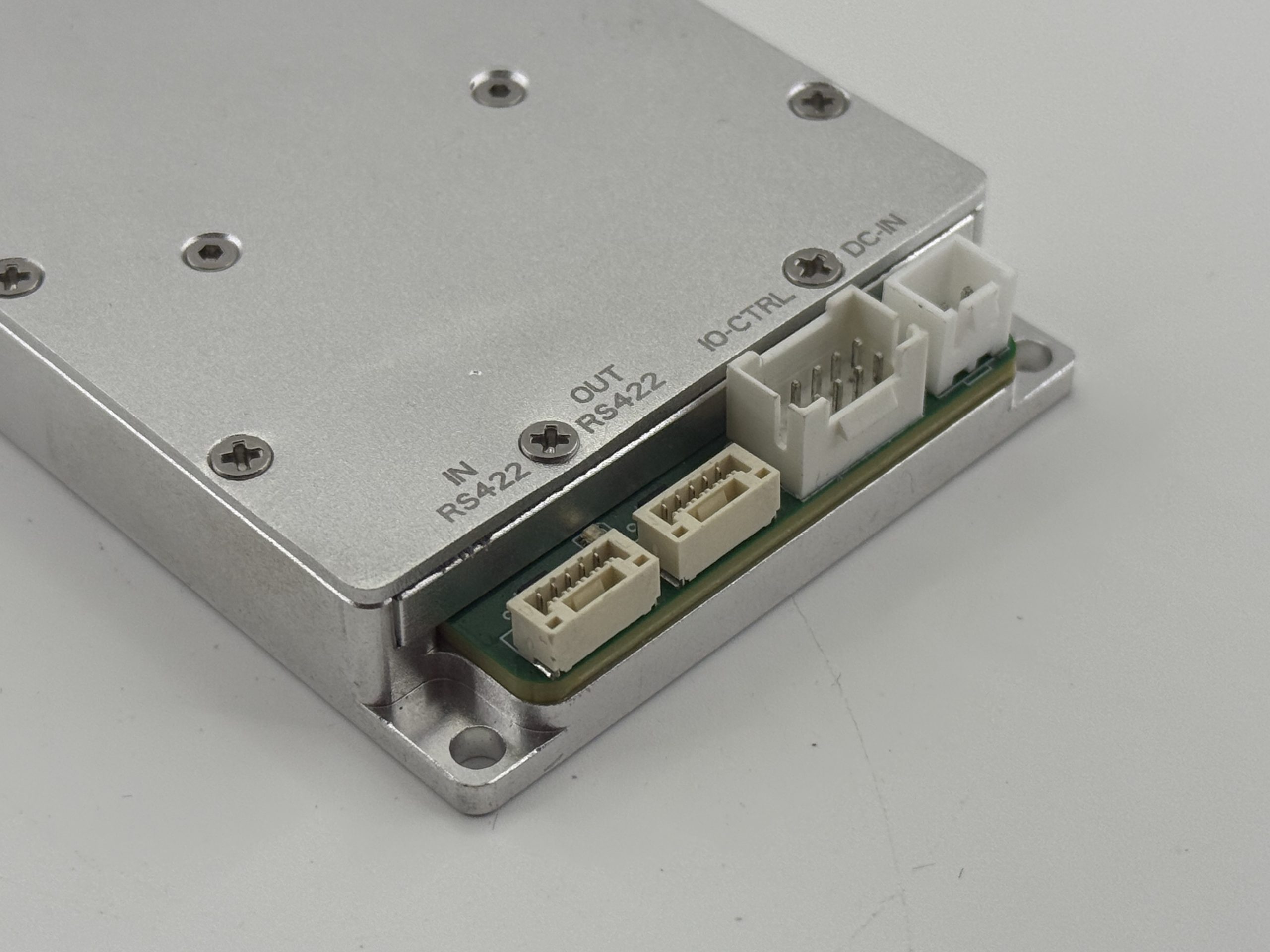 CorelixRF in-house SDR platform — wideband receiver module developed and manufactured in-house