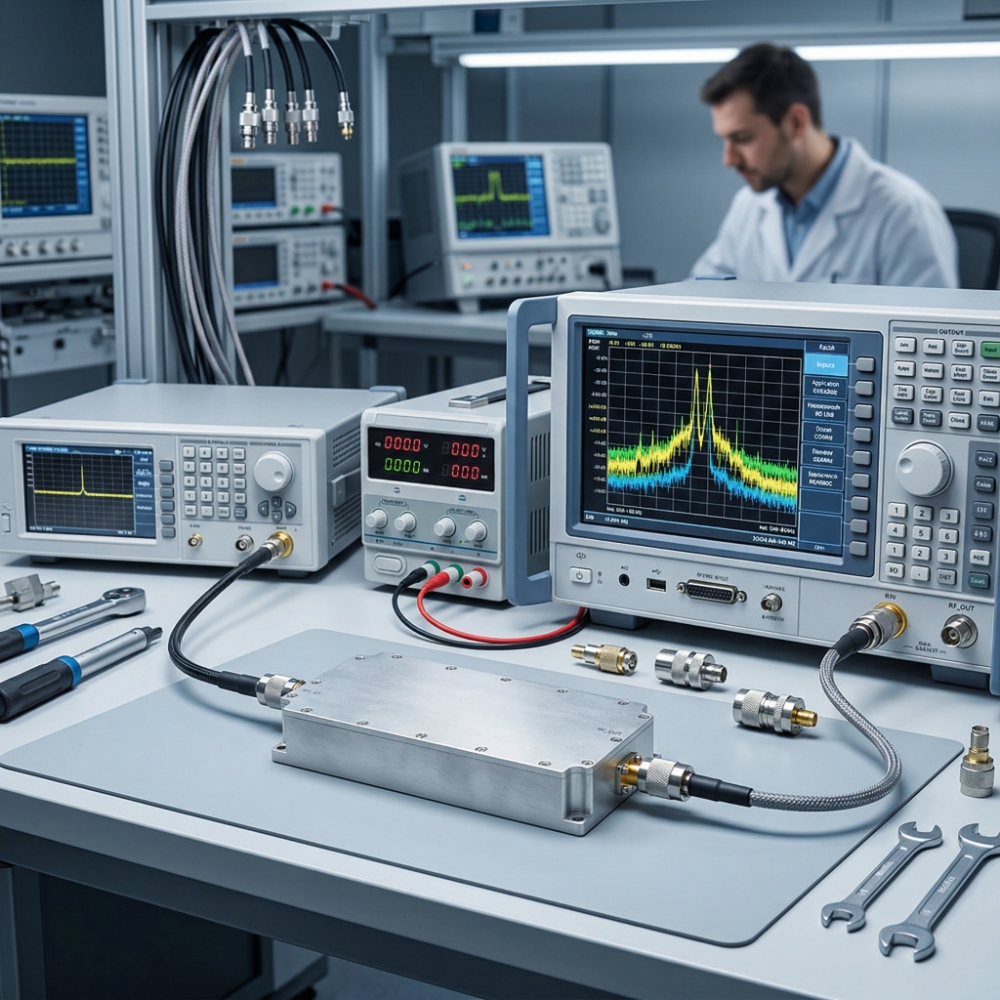 RF测试台 / 功率测试 / 频谱测试场景