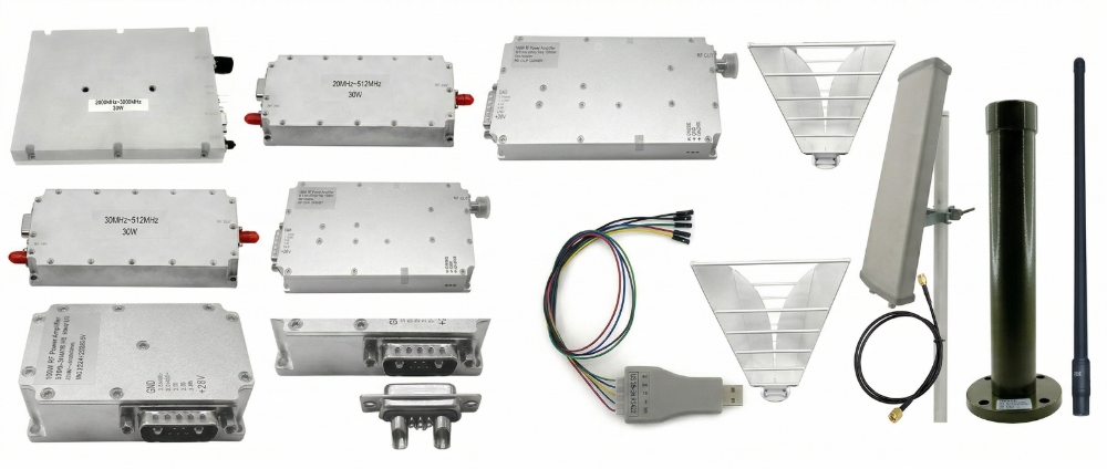 RF electronics manufacturing factory floor