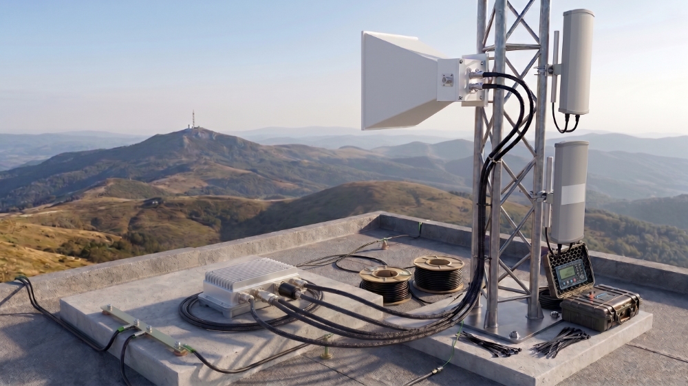Directional antenna system deployment