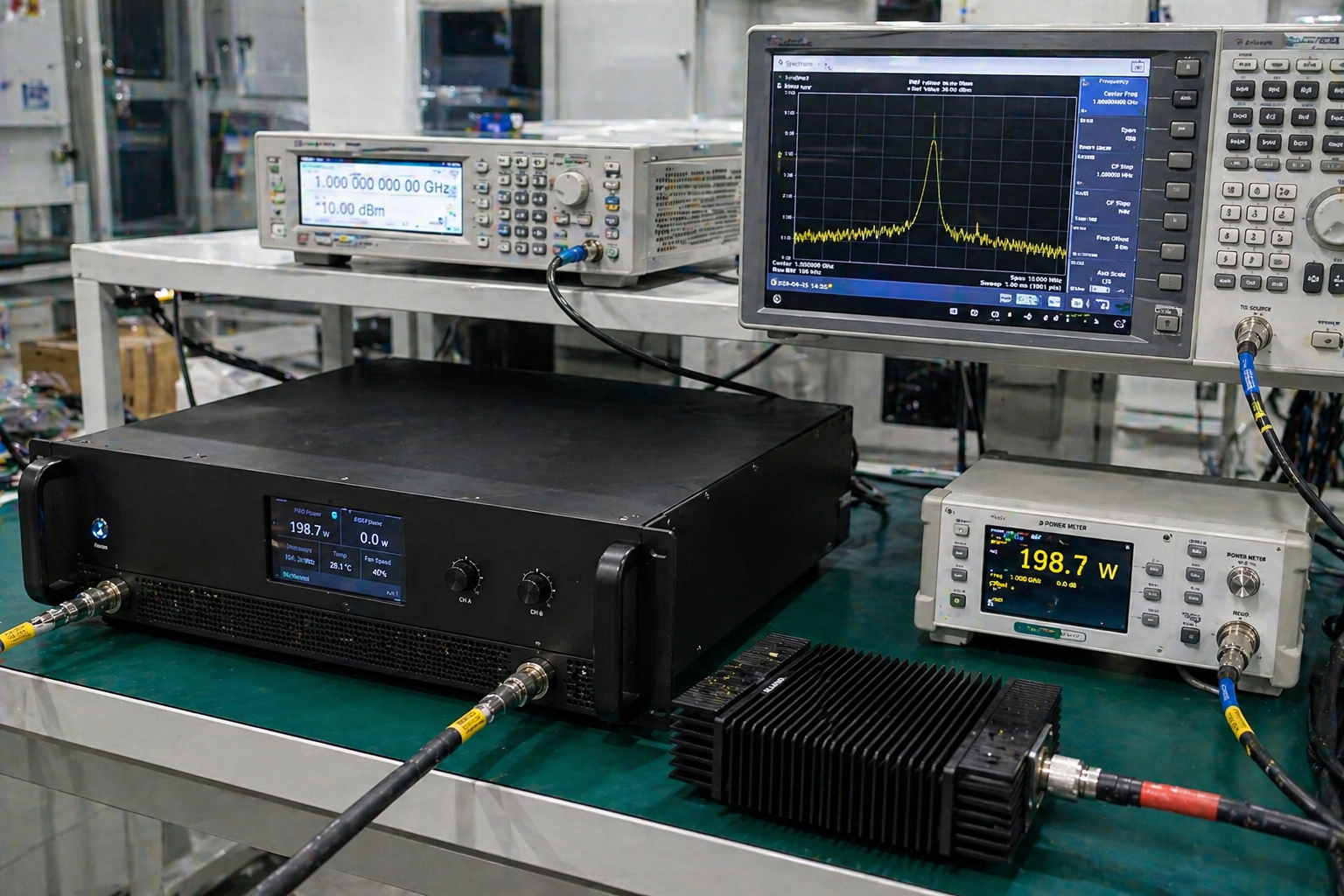 RF test system broadband lab