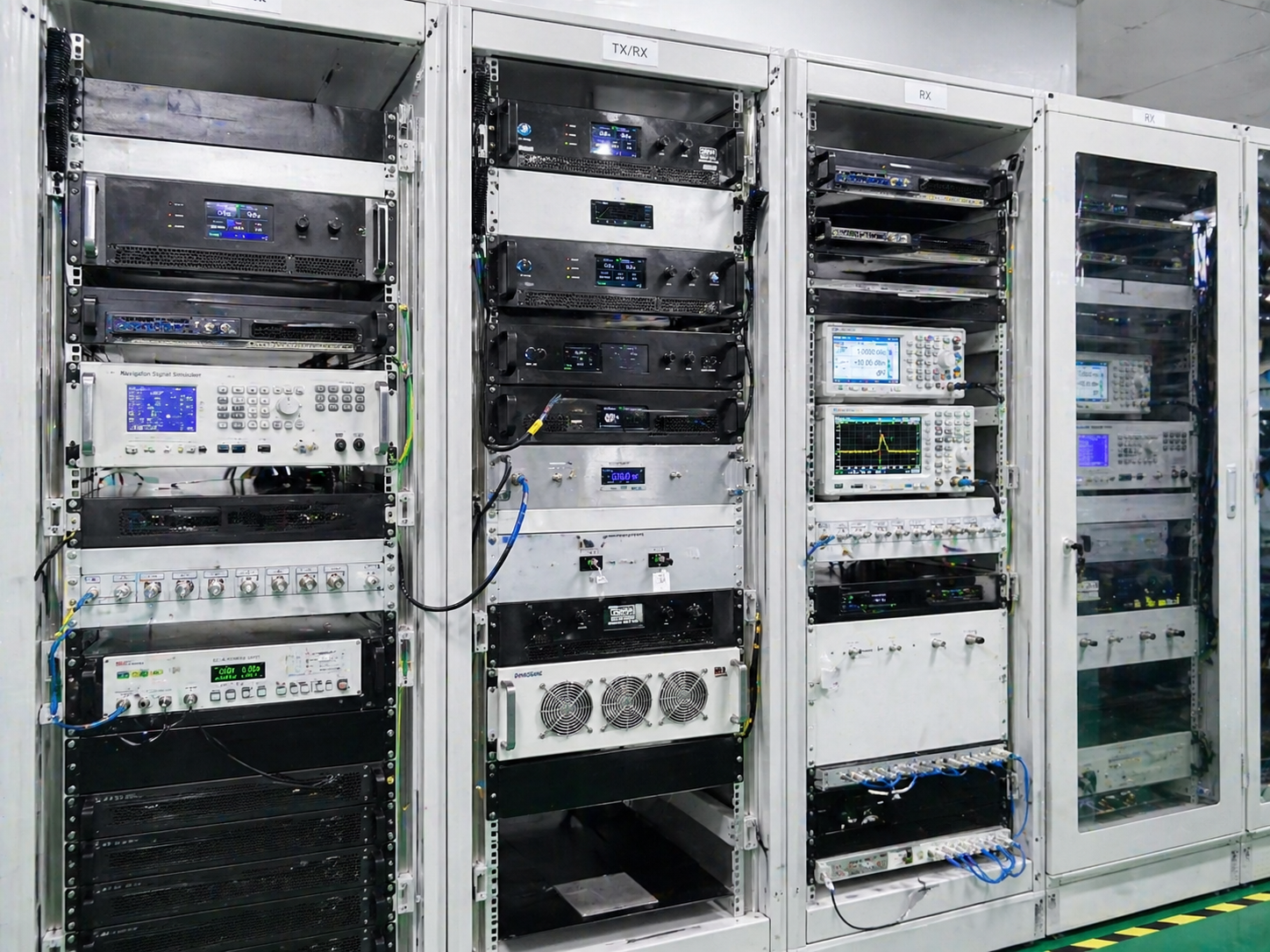 Communication lab broadband signal amplification