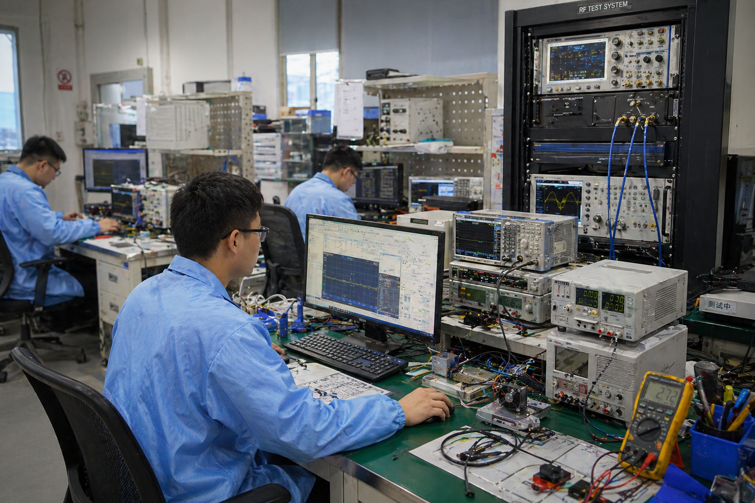 Communication systems broadband RF