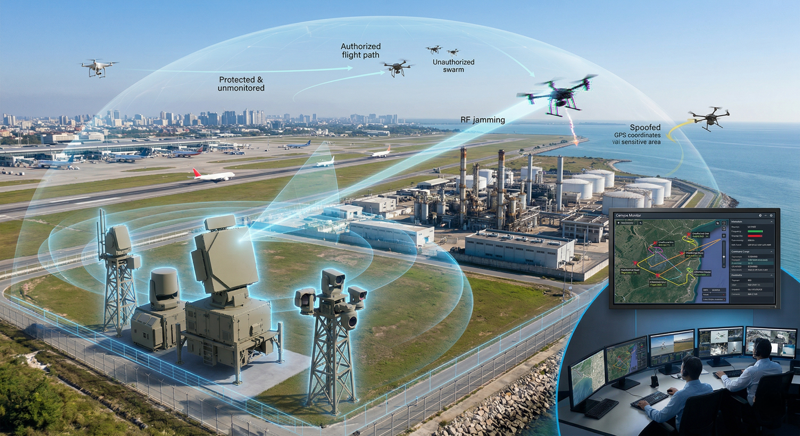 How to Protect Your Facility With Counter-Drone Systems?