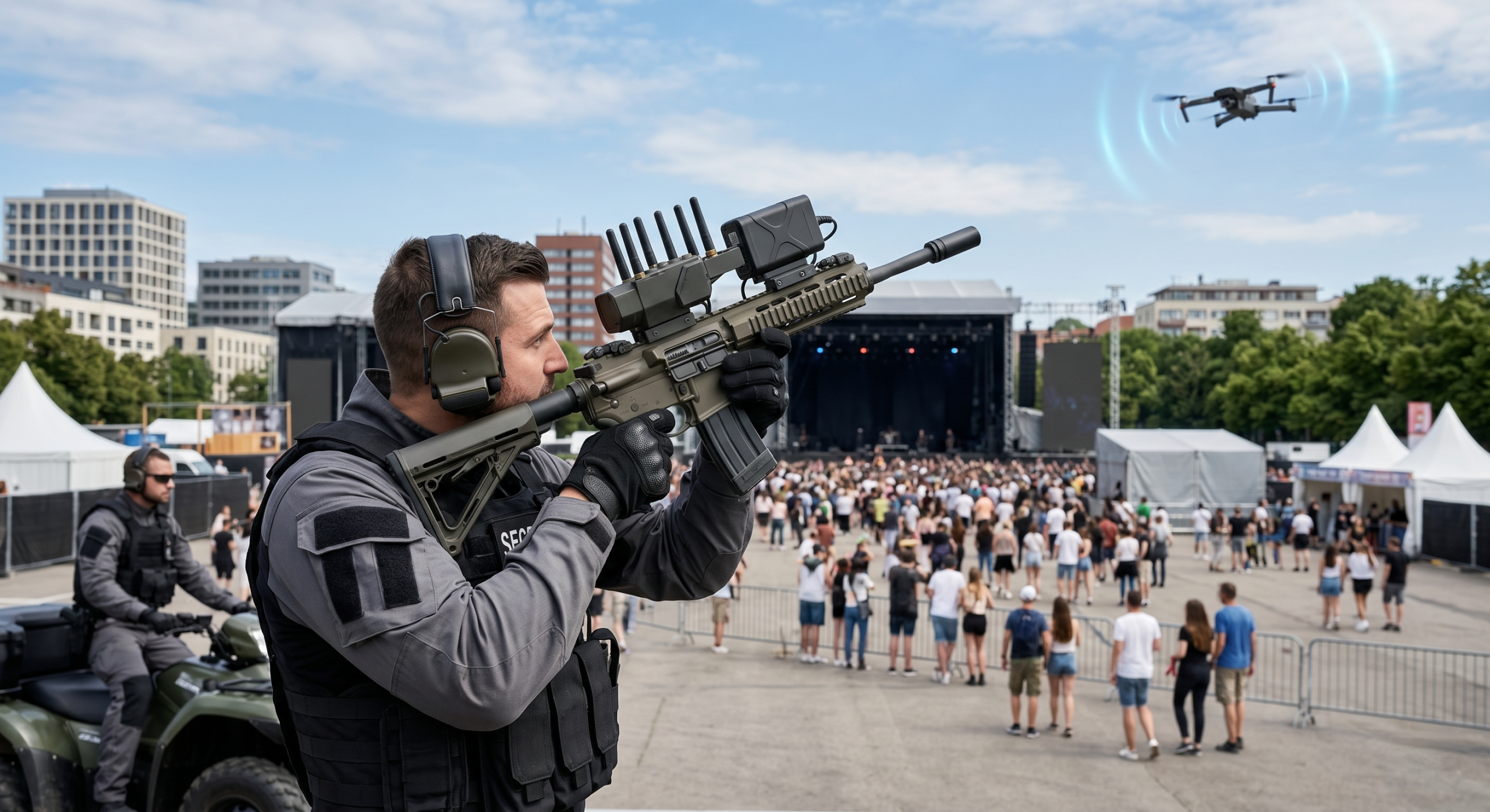 How to Secure Public Events Using Anti Drone Jammers?
