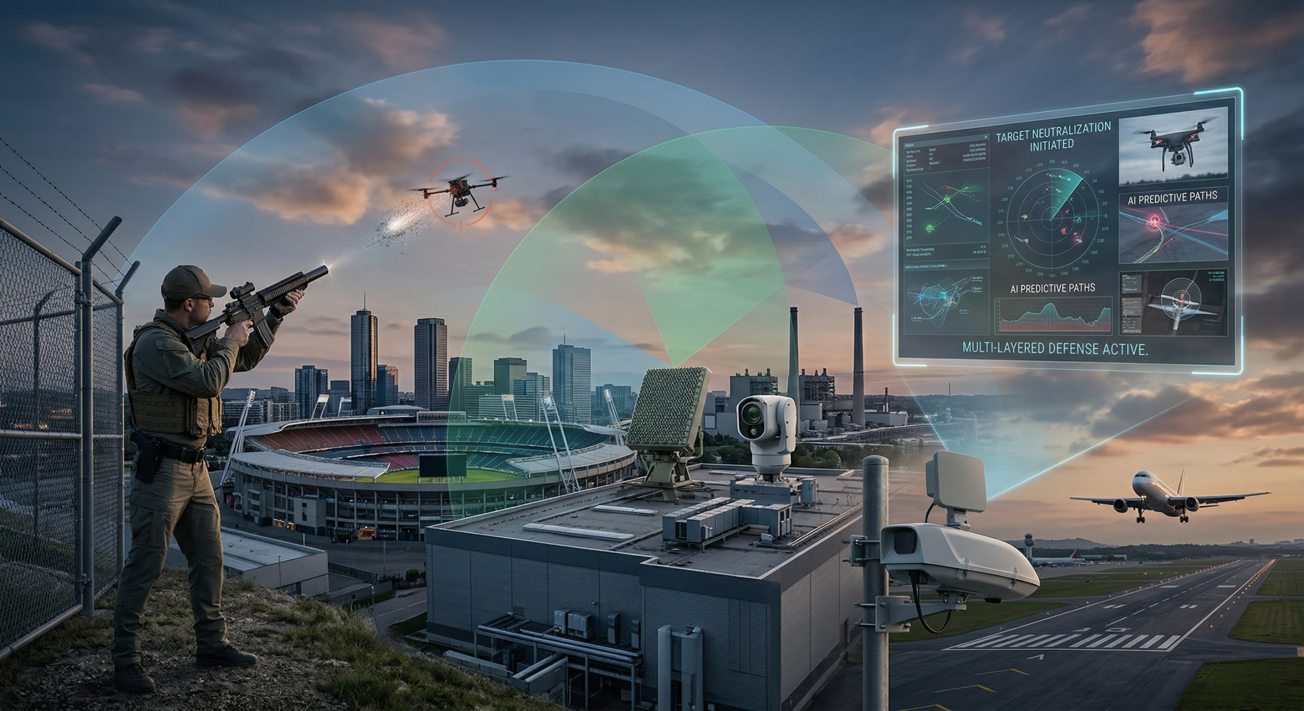 Anti Drone Technology For Infrastructure