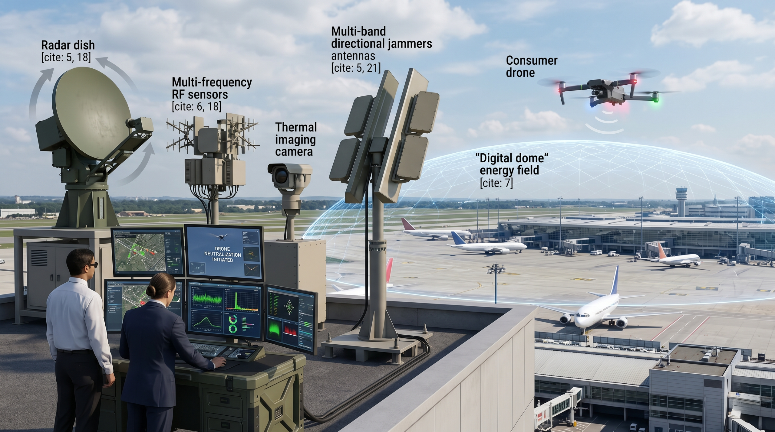 How to Deploy Professional Anti Drone Systems for Security?