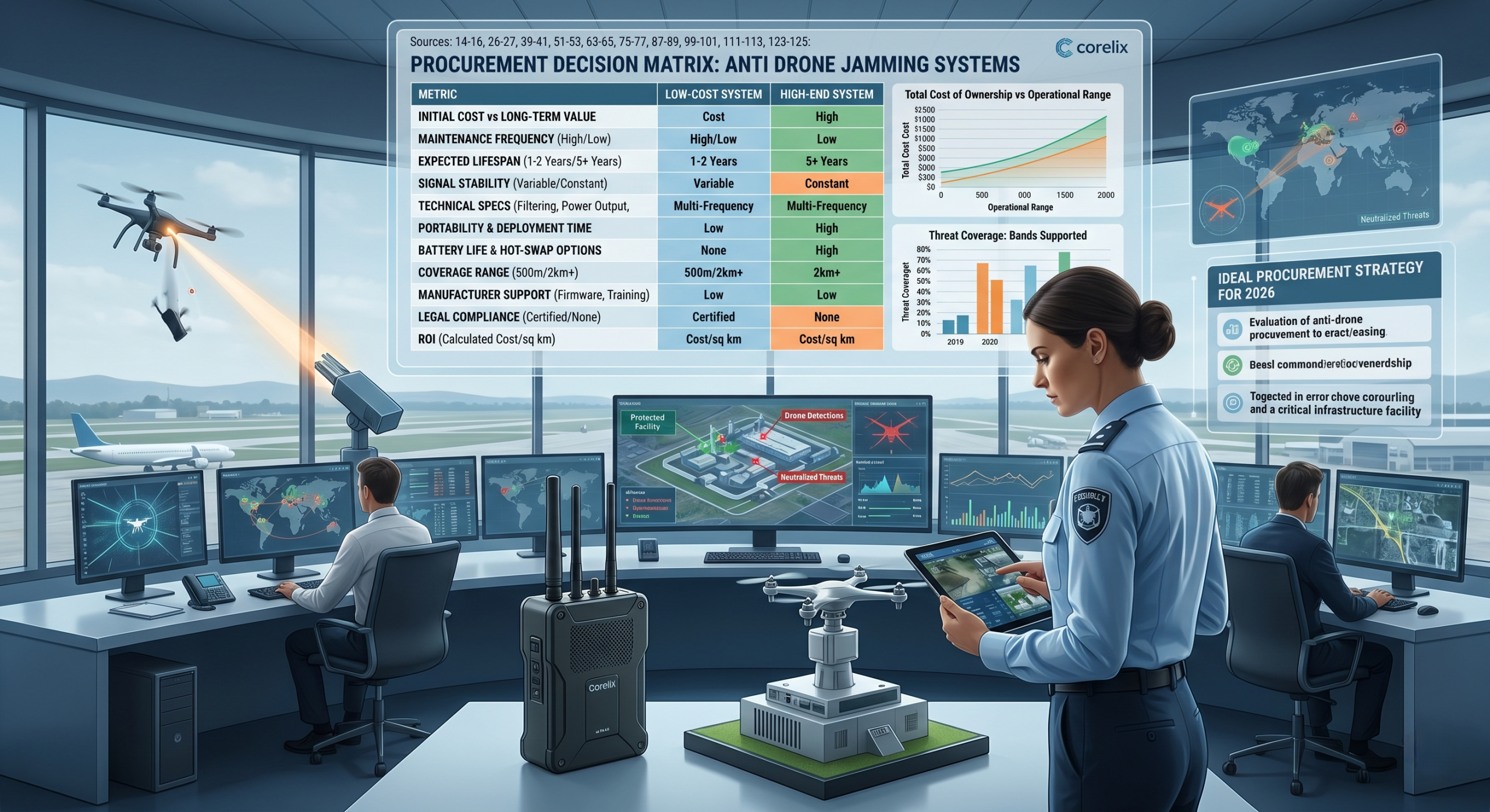 How to Choose an Anti Drone Jamming System for B2B Procurement?