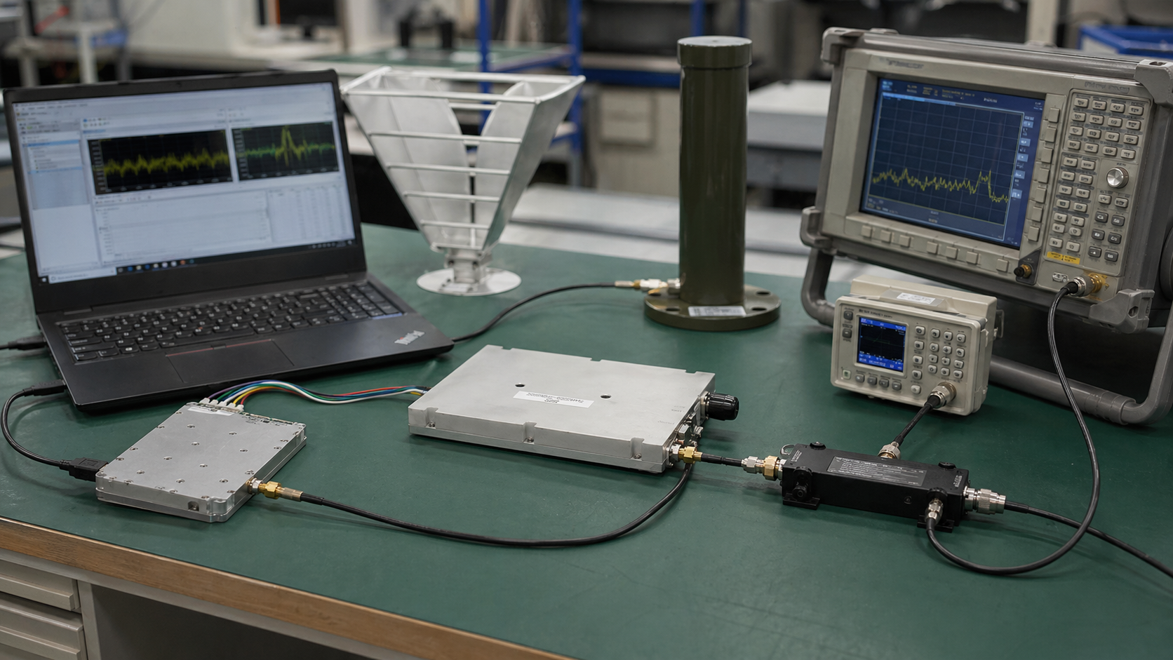 RF amplifier rack integration