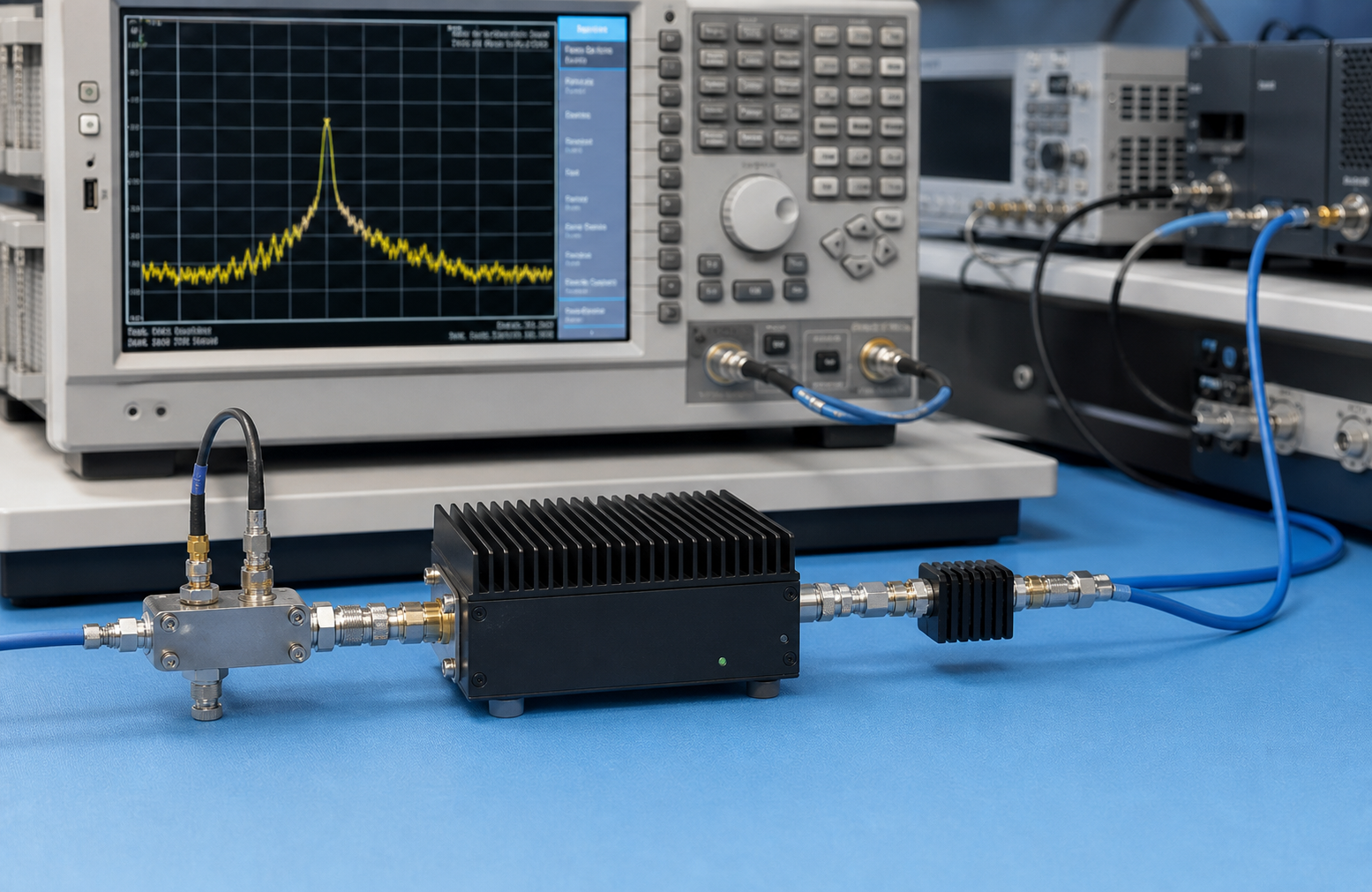 2 GHz to 18 GHz microwave RF amplifier platform