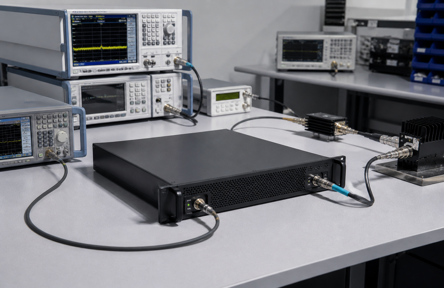 600 MHz to 6 GHz broadband RF amplifier platform