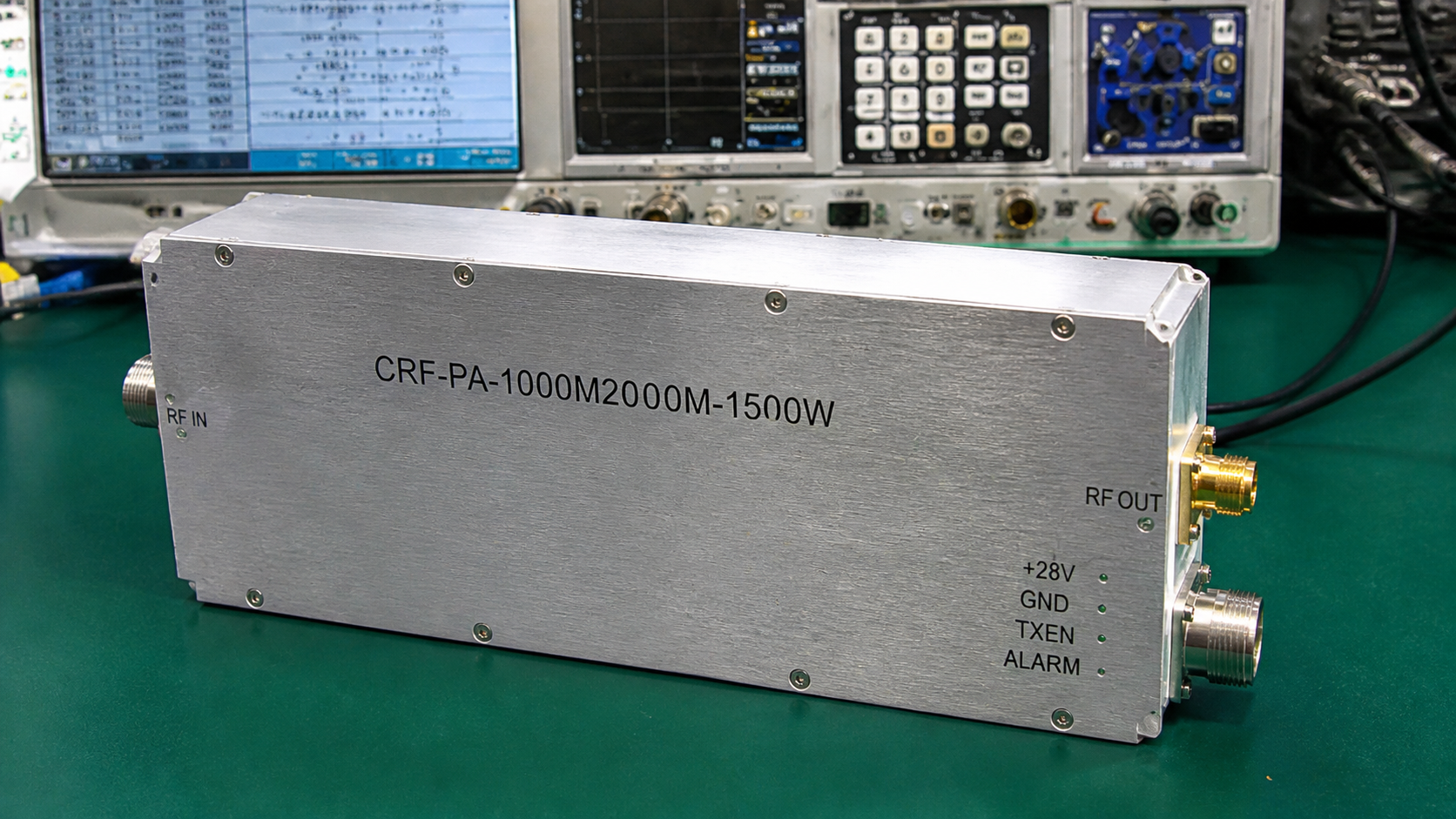 CRF-PA-1000M2000M-1500W pulsed RF amplifier platform