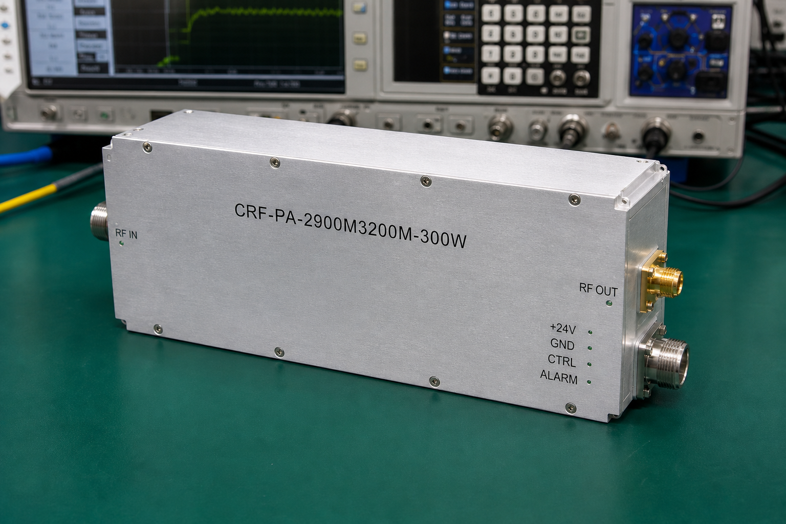 CRF-PA-2900M3200M-300W pulsed RF amplifier platform