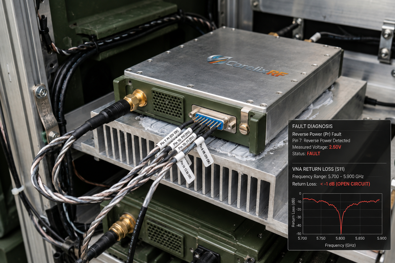 How to Diagnose Infantry Radio Antenna Failures in the Field?
