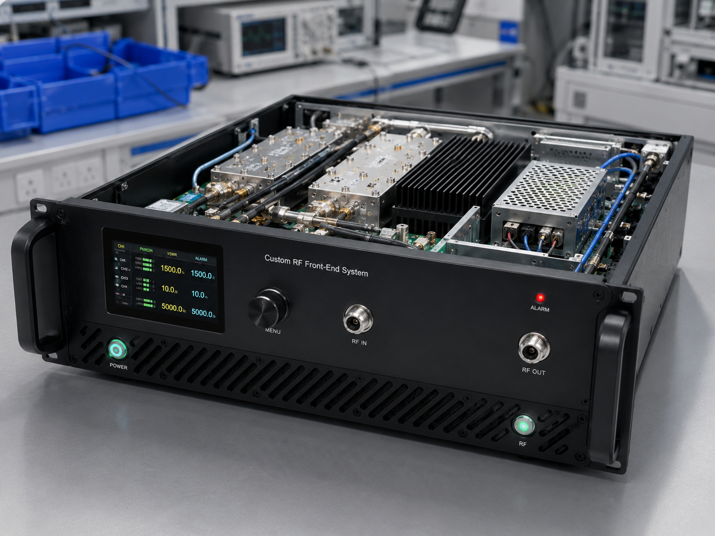 Custom RF front-end system integration