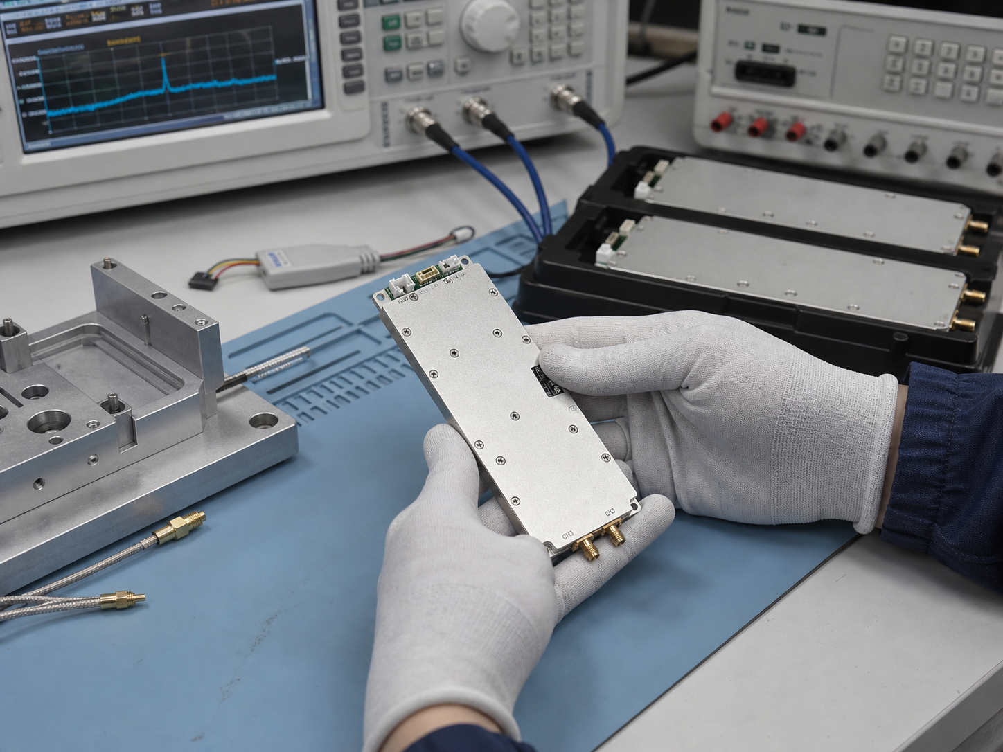 SDR module preparation