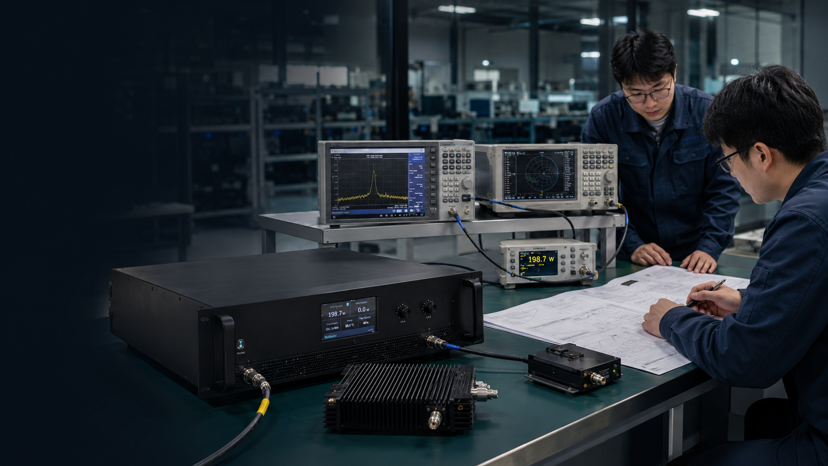 CorelixRF RF engineering and manufacturing workflow
