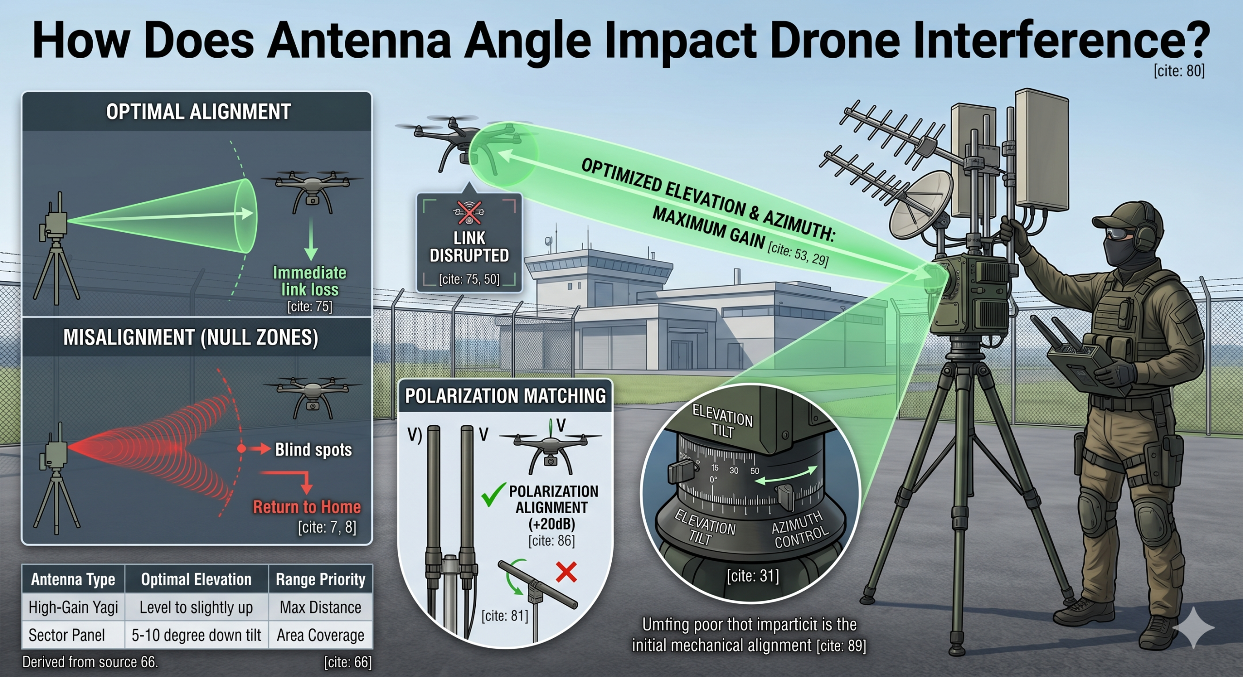 How to Optimize Your Jammer Antenna Angle for Drone Defense?