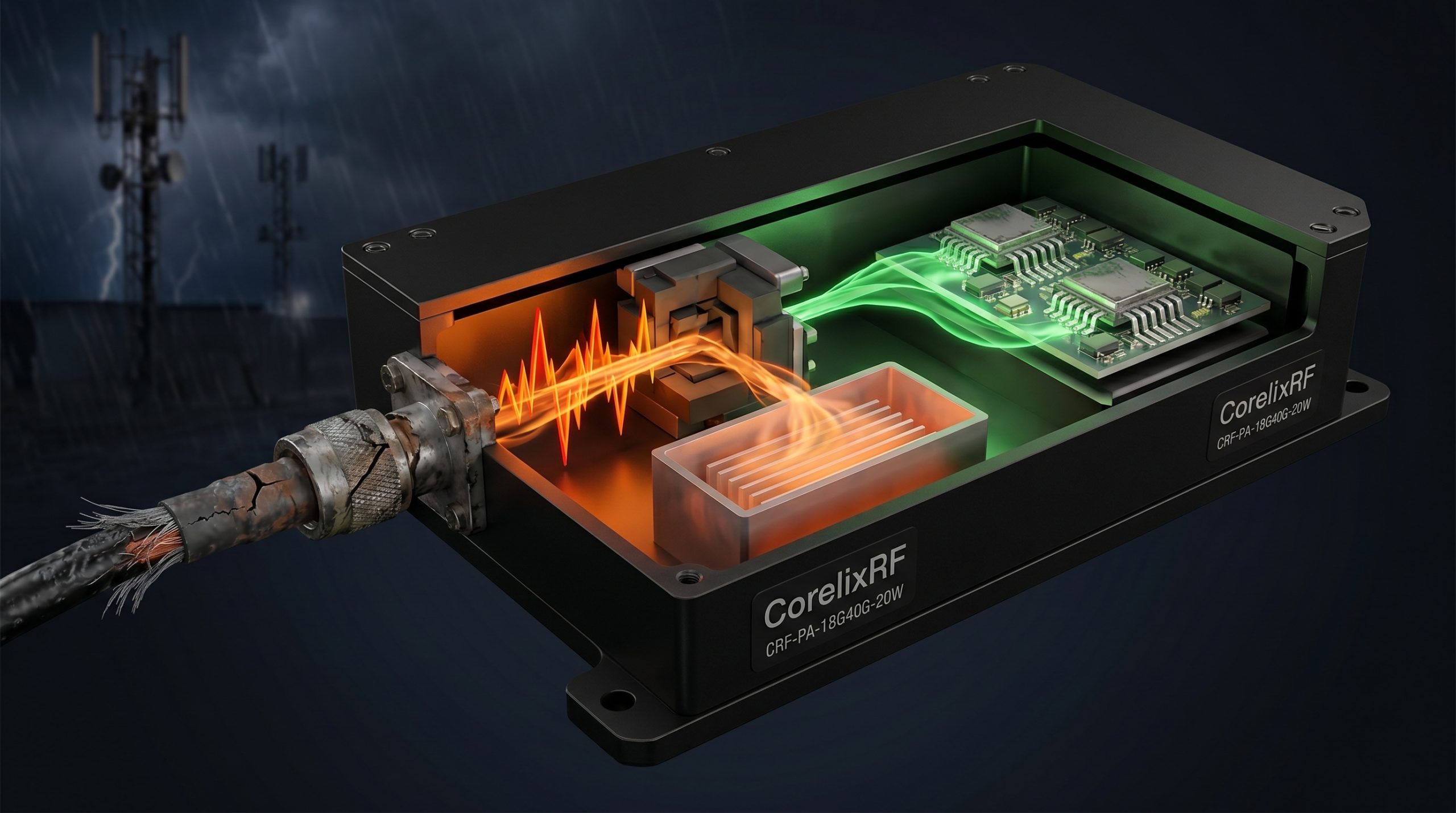 How to Prevent 18-40GHz Microwave Link Failure in Outdoor Base Stations?