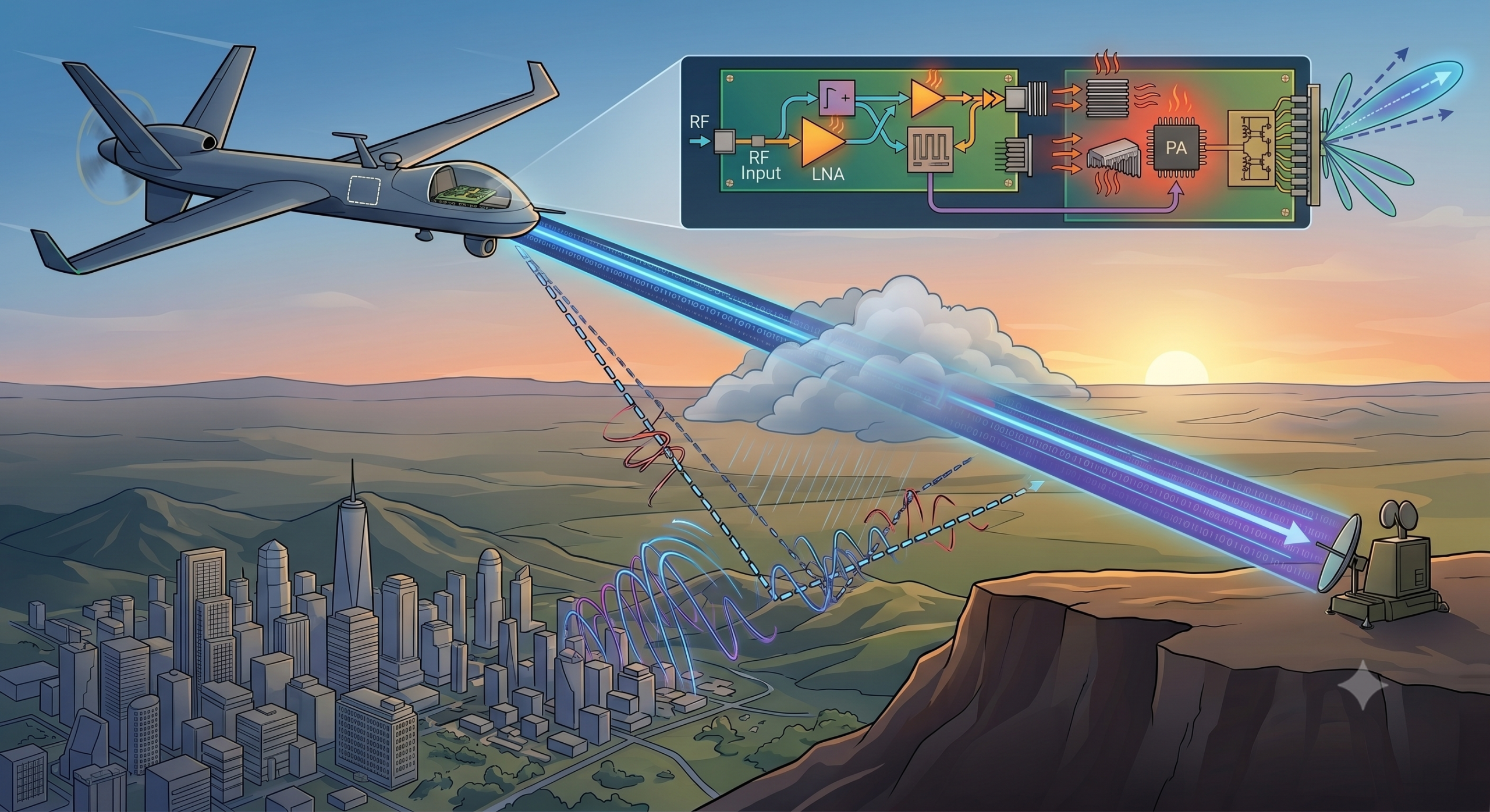 How to Achieve UAV Link Optimization Using Amplifiers and Attenuators？