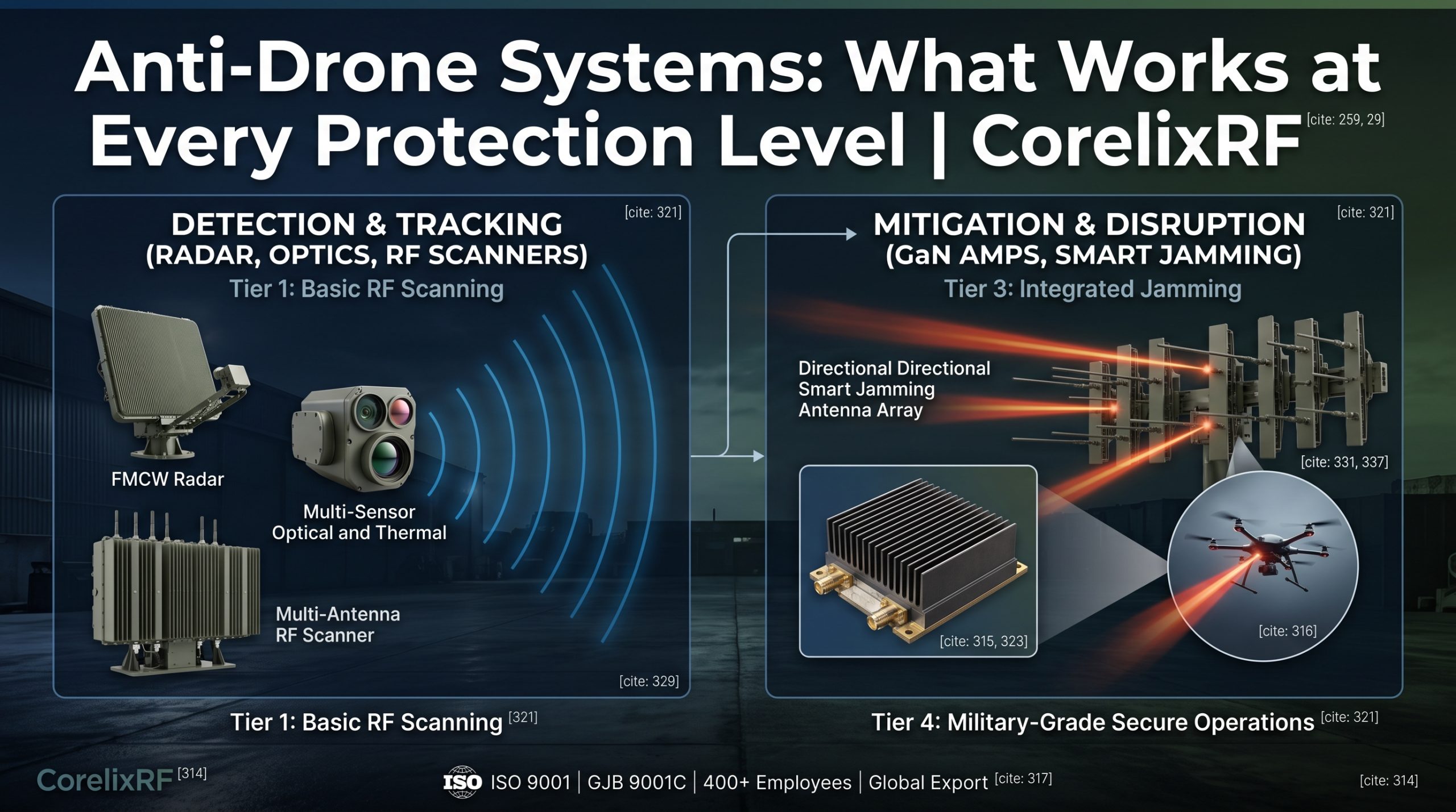 How to Select Anti-Drone Systems for Critical Infrastructure?