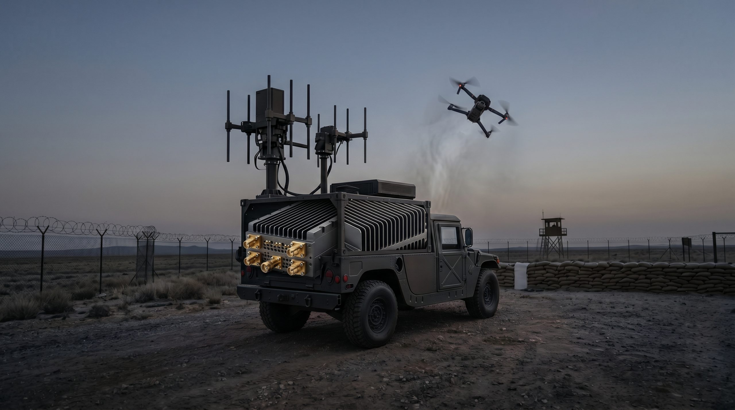 How to Integrate Wideband Drone Jamming into Defense Systems?