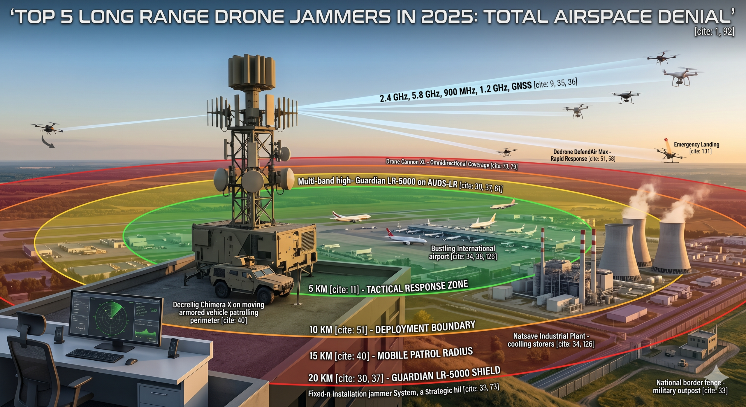 How to Choose the Best Long Range Drone Jammers in 2026?