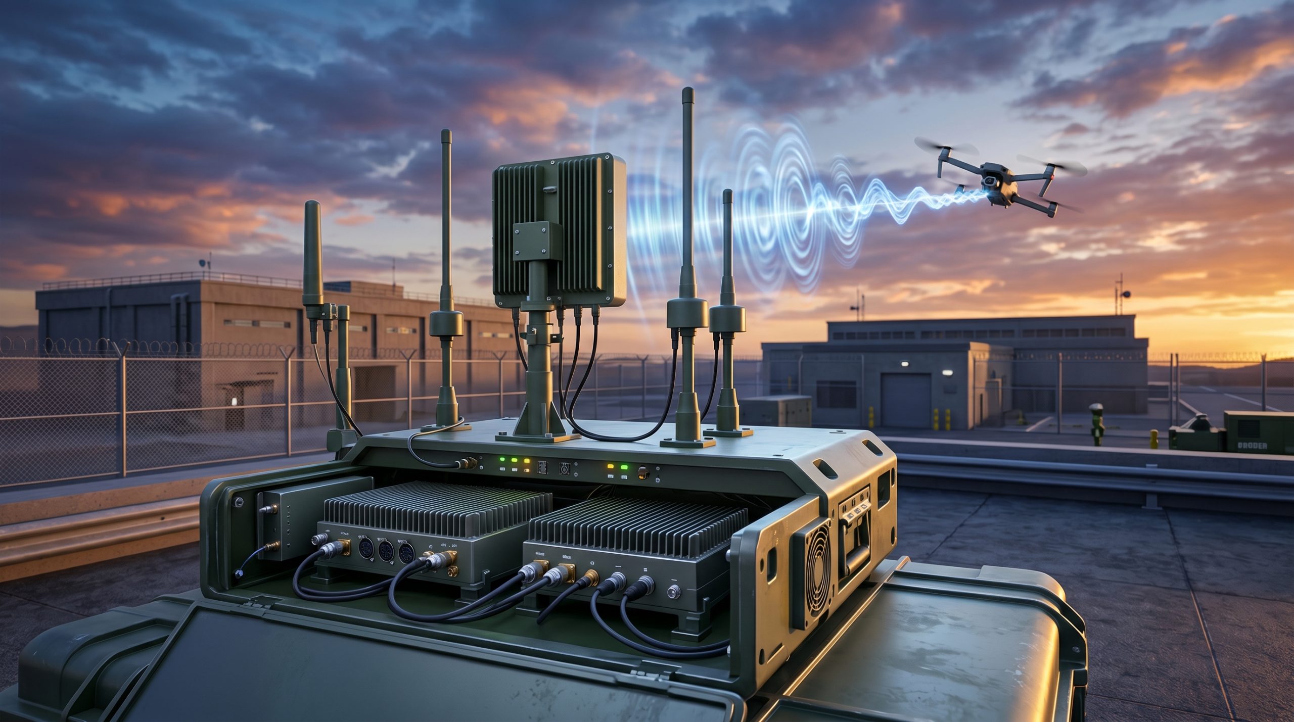 How to Block UAV Threats Using a Military-Grade Drone Jammer?