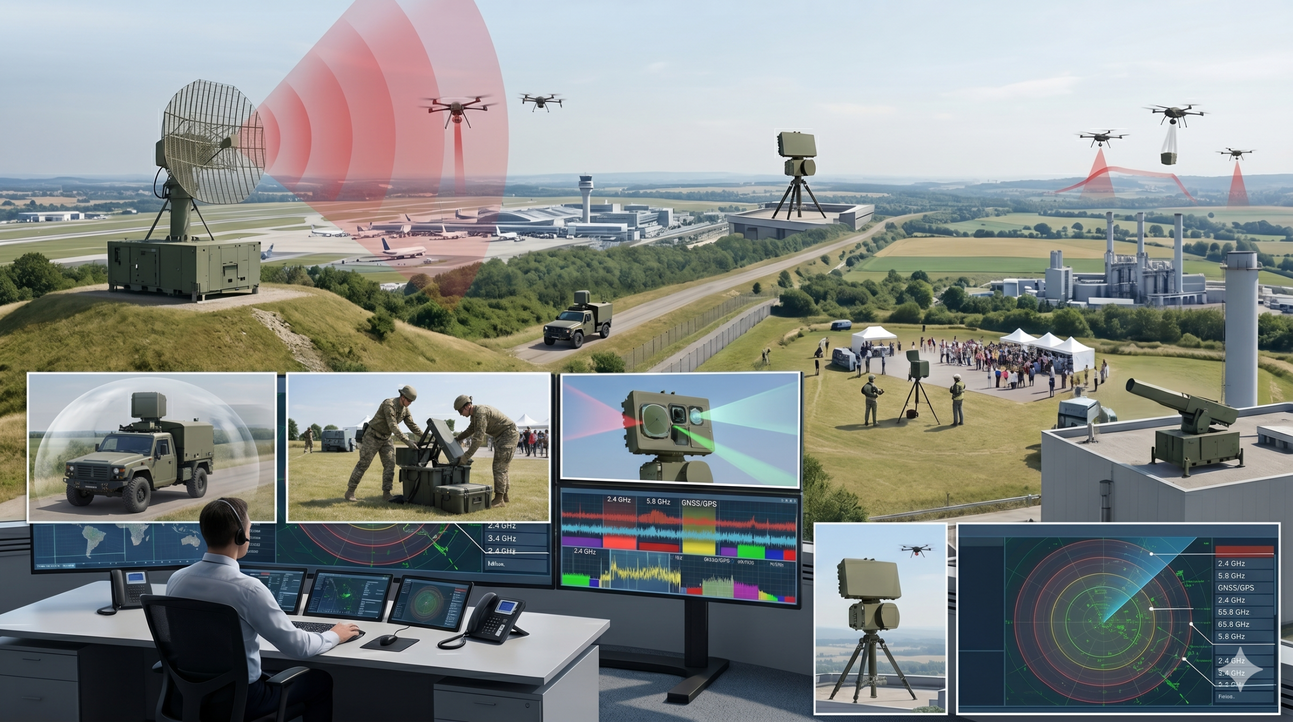 How to Defeat Drone Swarms Using a Long Range Drone Jammer？