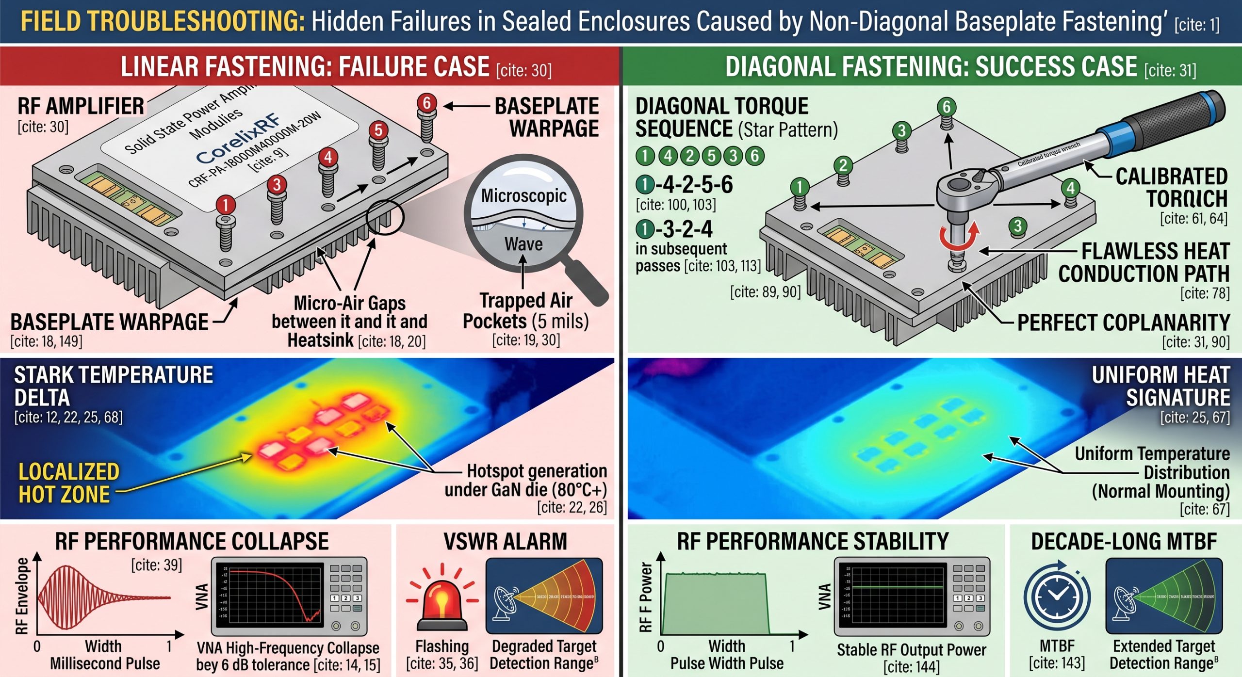 How to Master RF Amplifier Thermal Management in Sealed Enclosures?
