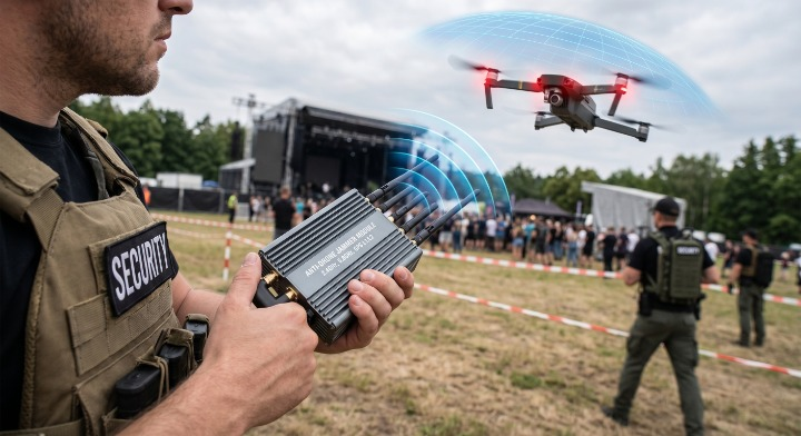 How to Choose a Modular Anti-Drone Jammer Module for Security？