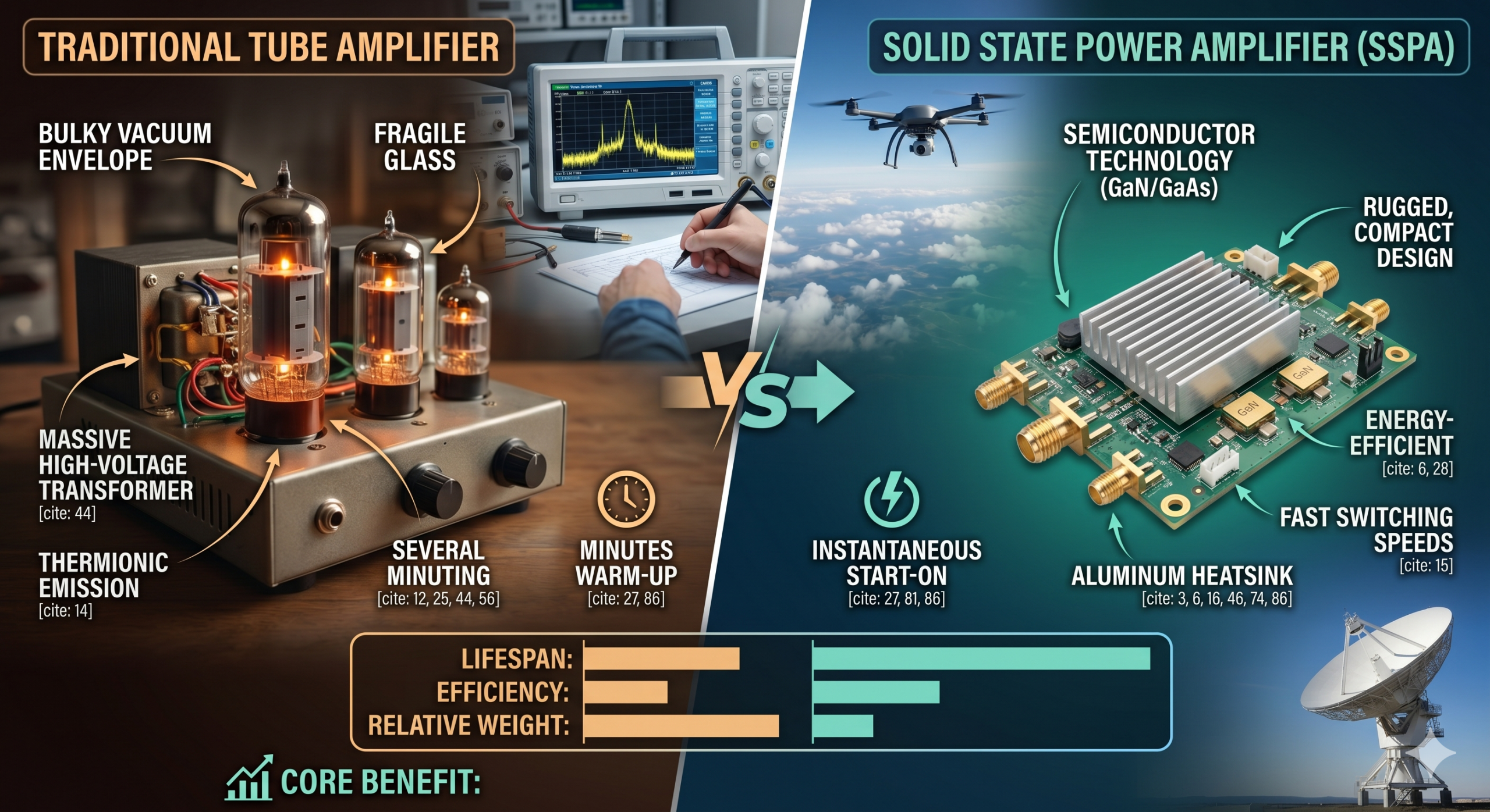 How to Improve System Efficiency With a Solid State Power Amplifier?