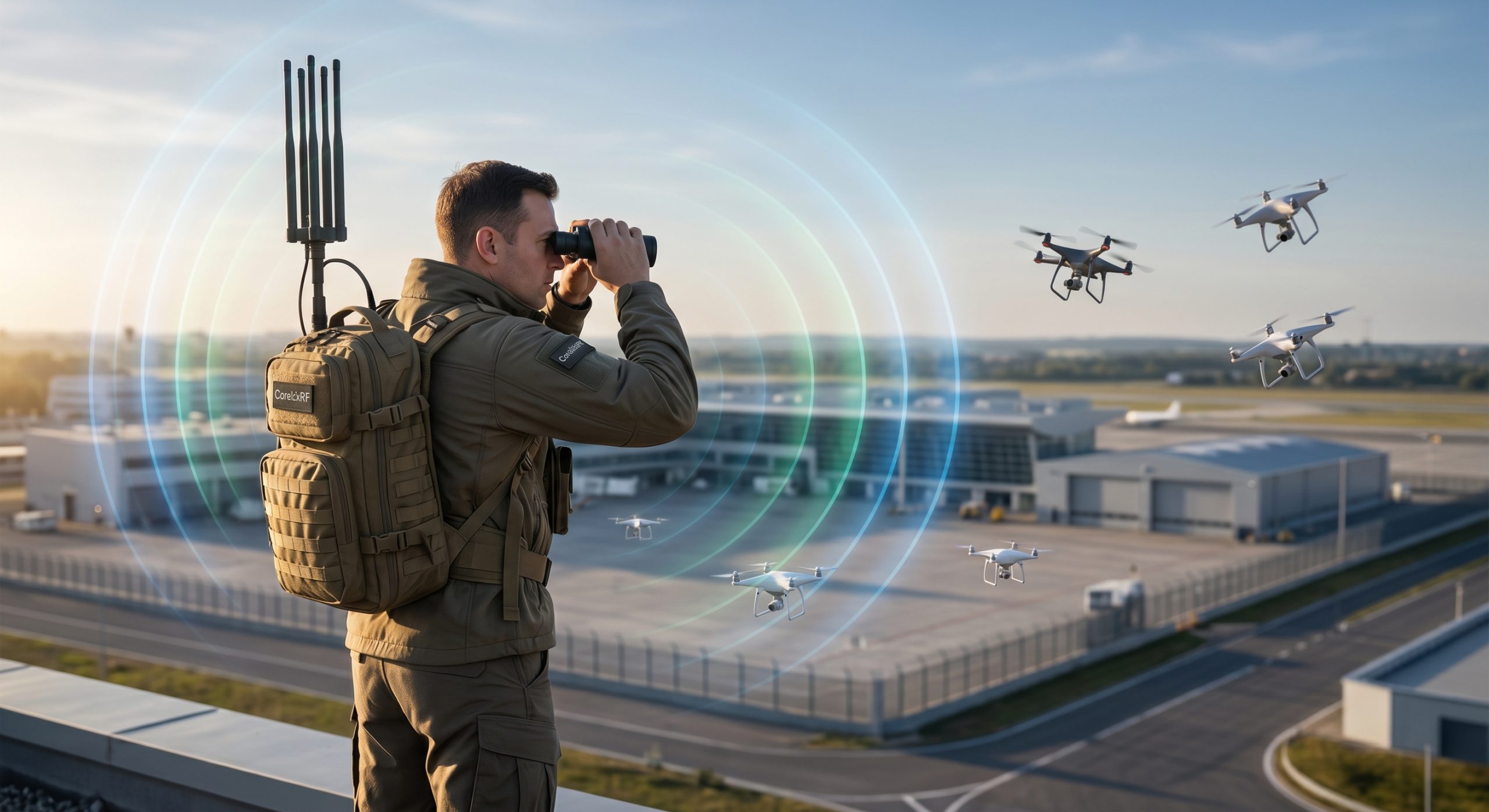 How to Deploy a Manpack Drone Jammer for Mobile VIP Security?