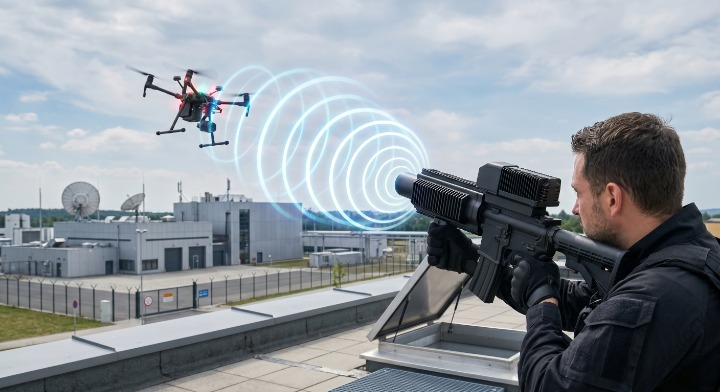 How to Choose the Right Drone Jammer for Site Security ?
