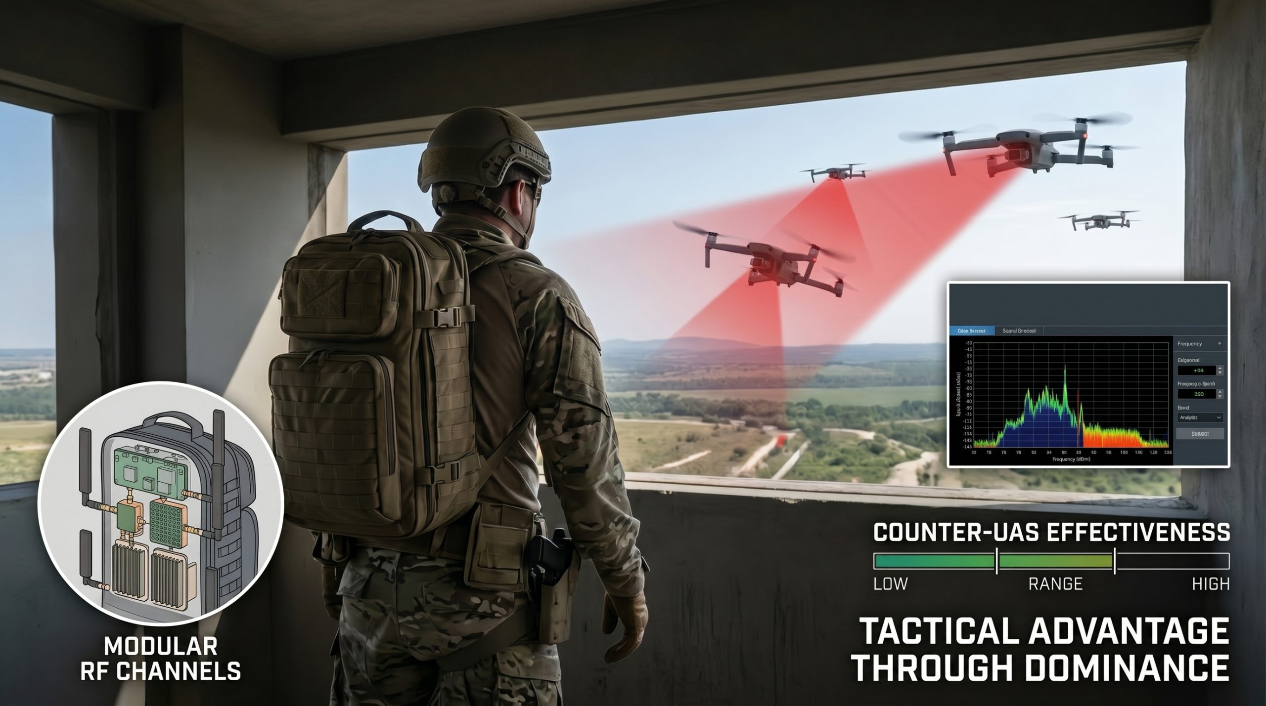 How to Choose the Right Tactical Drone Jamming Backpack?