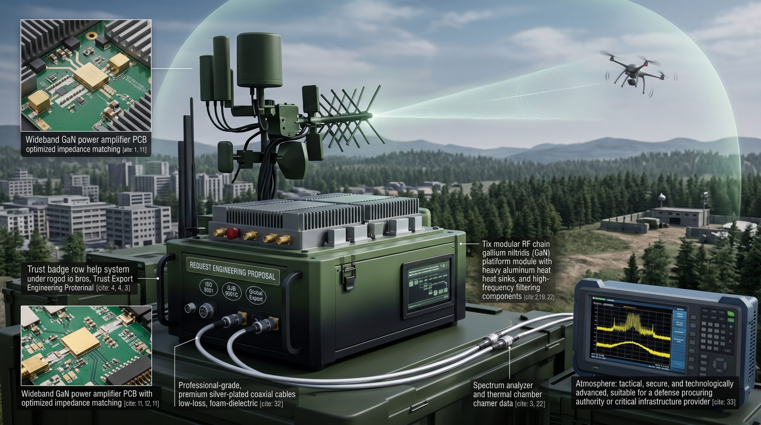 How to Overcome Environmental Signal Loss in a Drone Jammer?