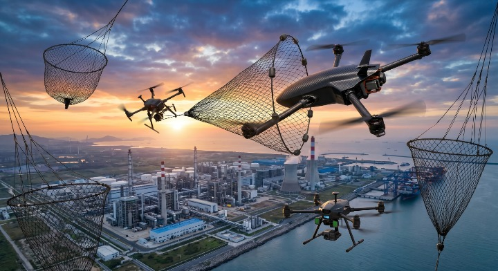 How to Deploy Kinetic Counter-Drone Systems for Airspace Security？