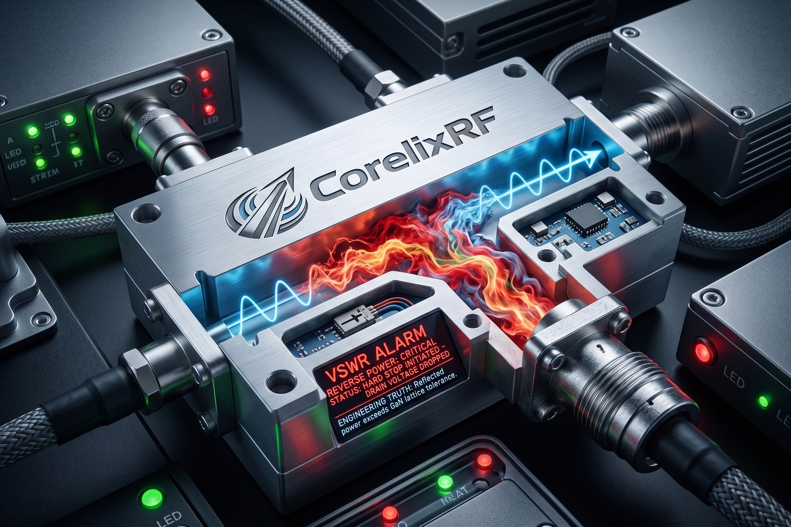 How to Diagnose Connector Power Return and High VSWR Alarms?