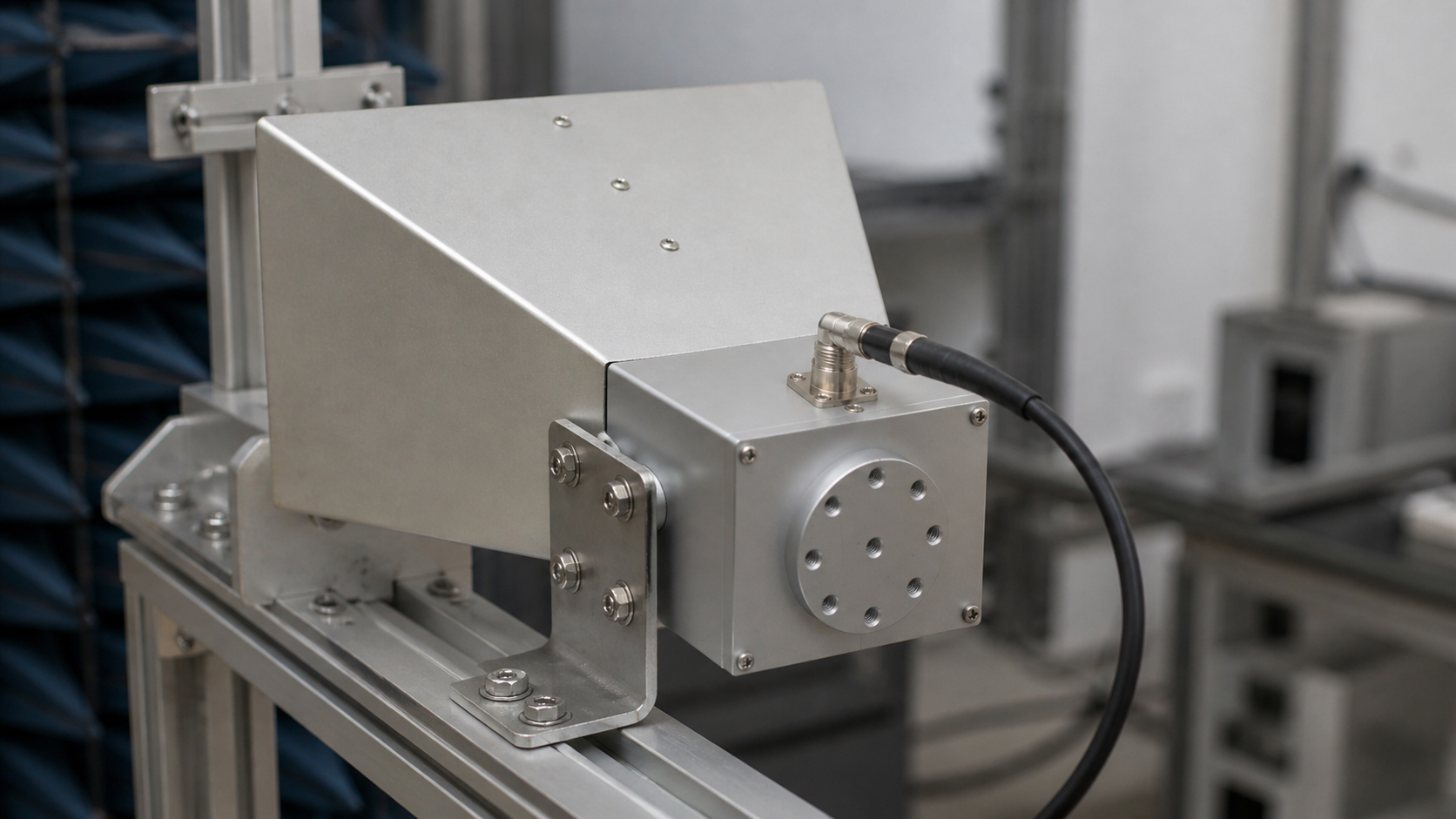 Directional antenna mounted integration view