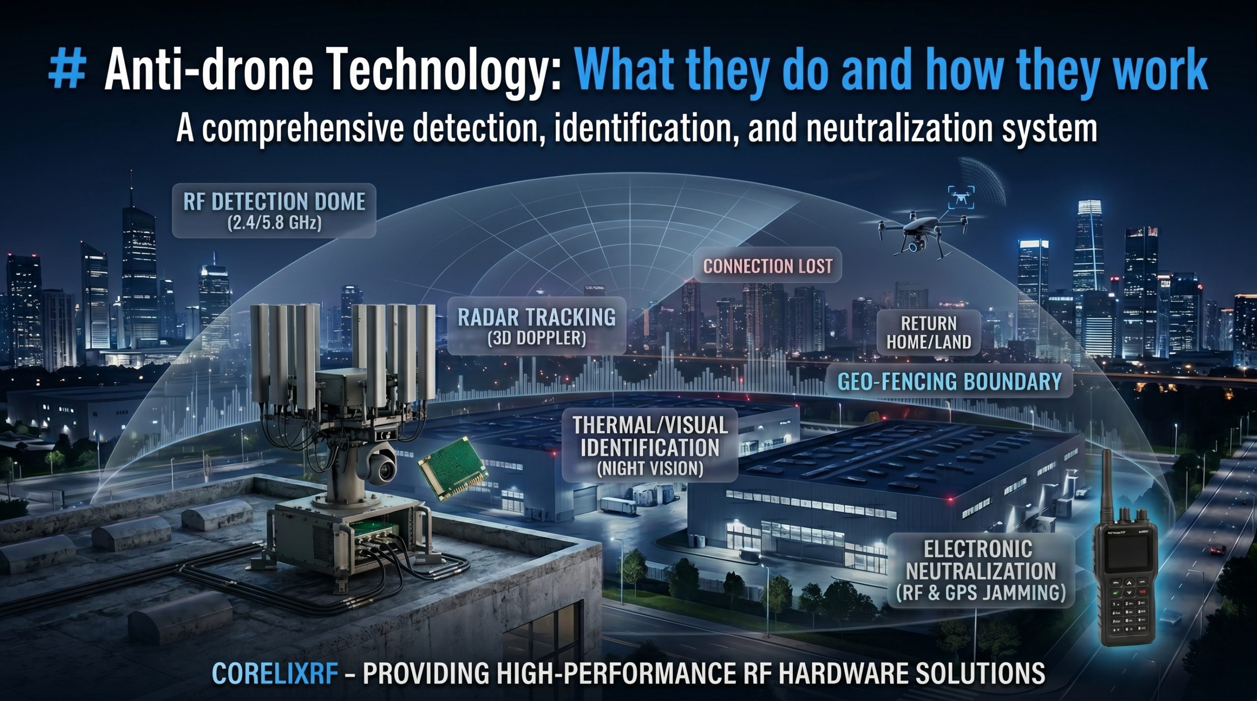 How to Choose the Right Anti-Drone Technology for Airspace Security