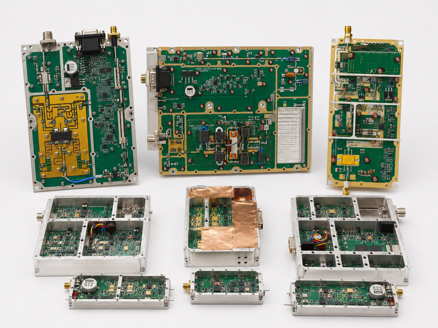 RF amplifier development lab