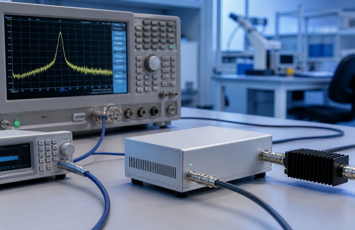 20 MHz to 1 GHz laboratory RF amplifier platform
